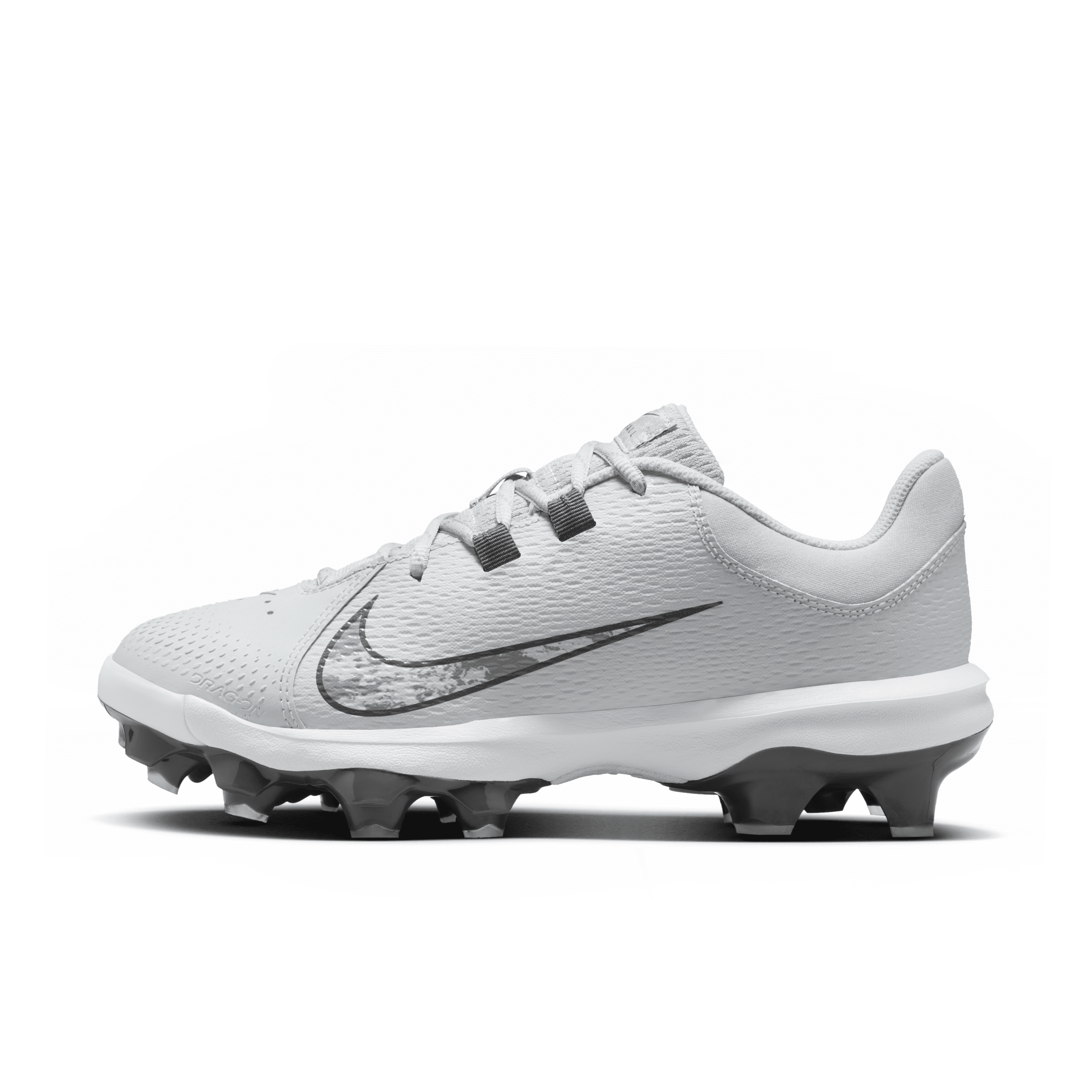 Nike Women's Hyperdiamond 4 Pro MCS Softball Cleats in Grey | FZ0921-002