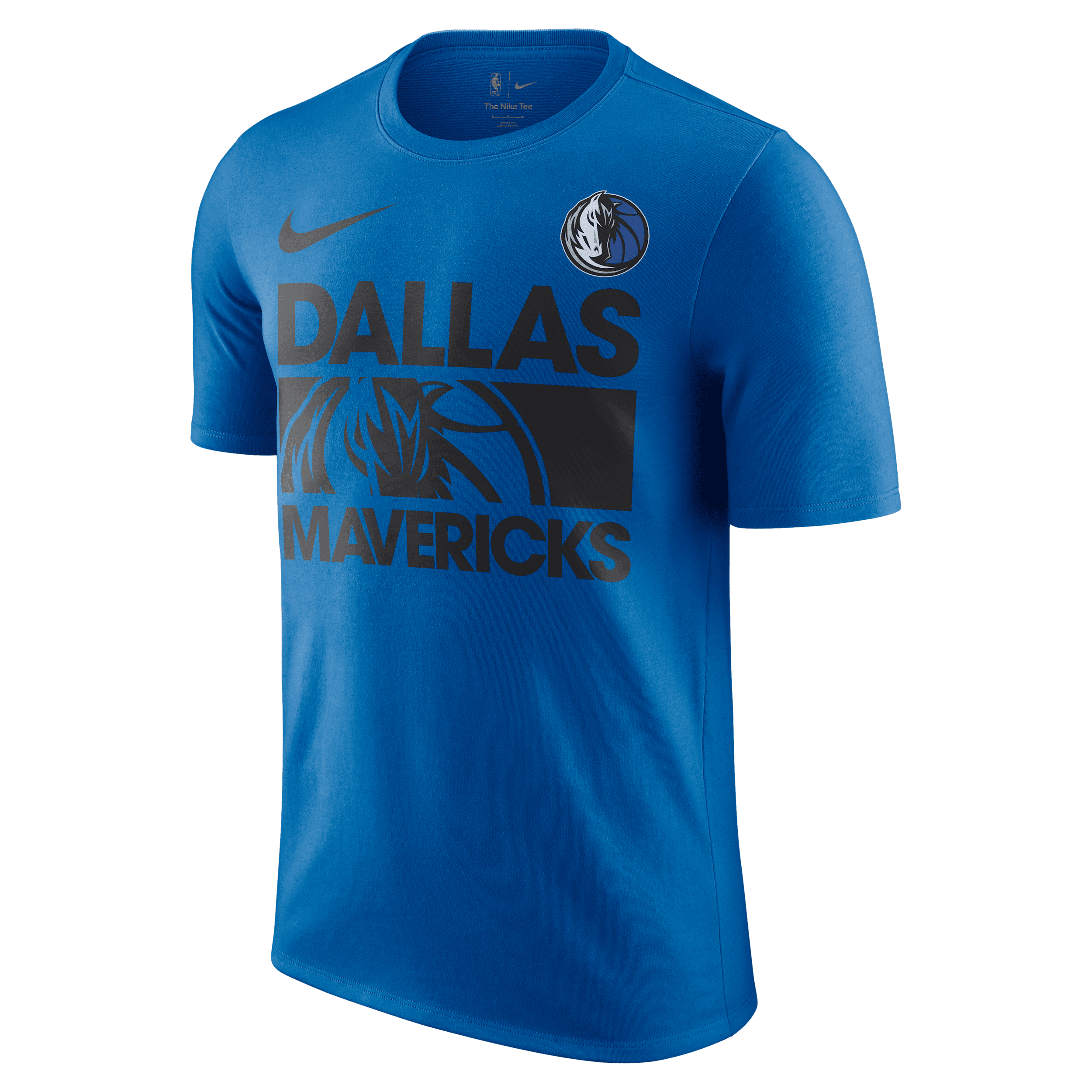 Nike Dallas Mavericks Courtside  Men's Nba T-shirt In Blue