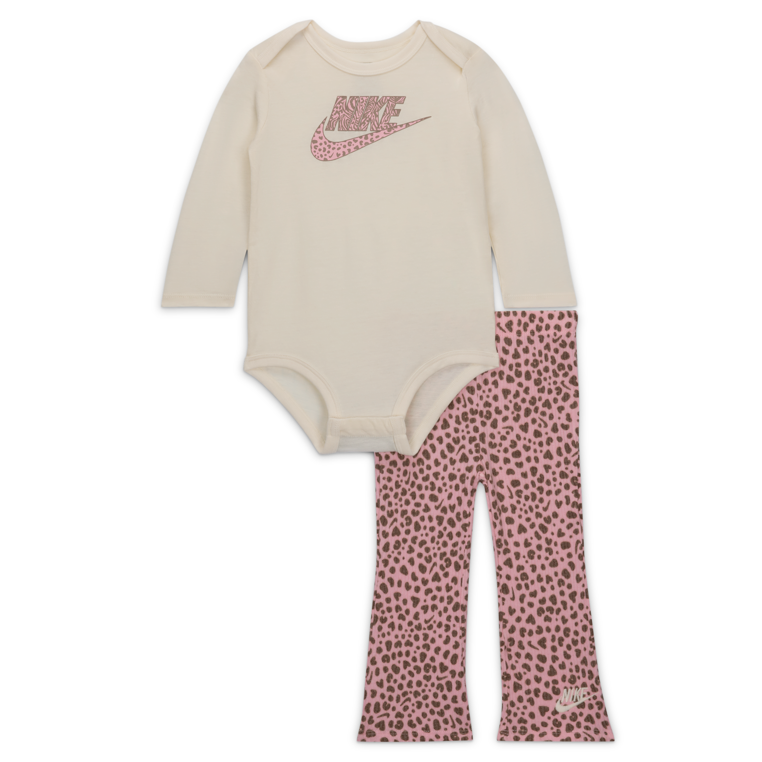 Nike Wild Warmth Baby (0-9m) Bodysuit And Leggings Set In Multi