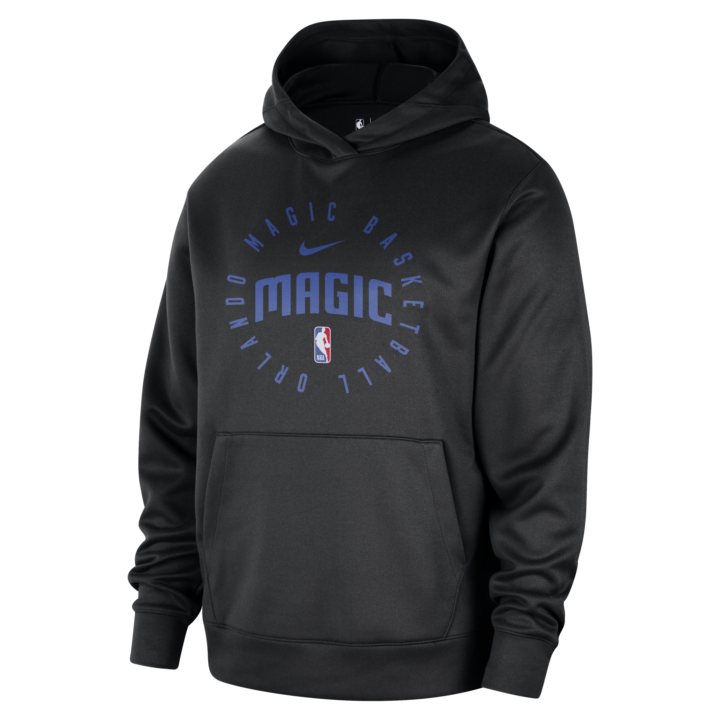Orlando Magic Spotlight Nike Men's Dri-FIT NBA Pullover Hoodie in Black | FV1687-010