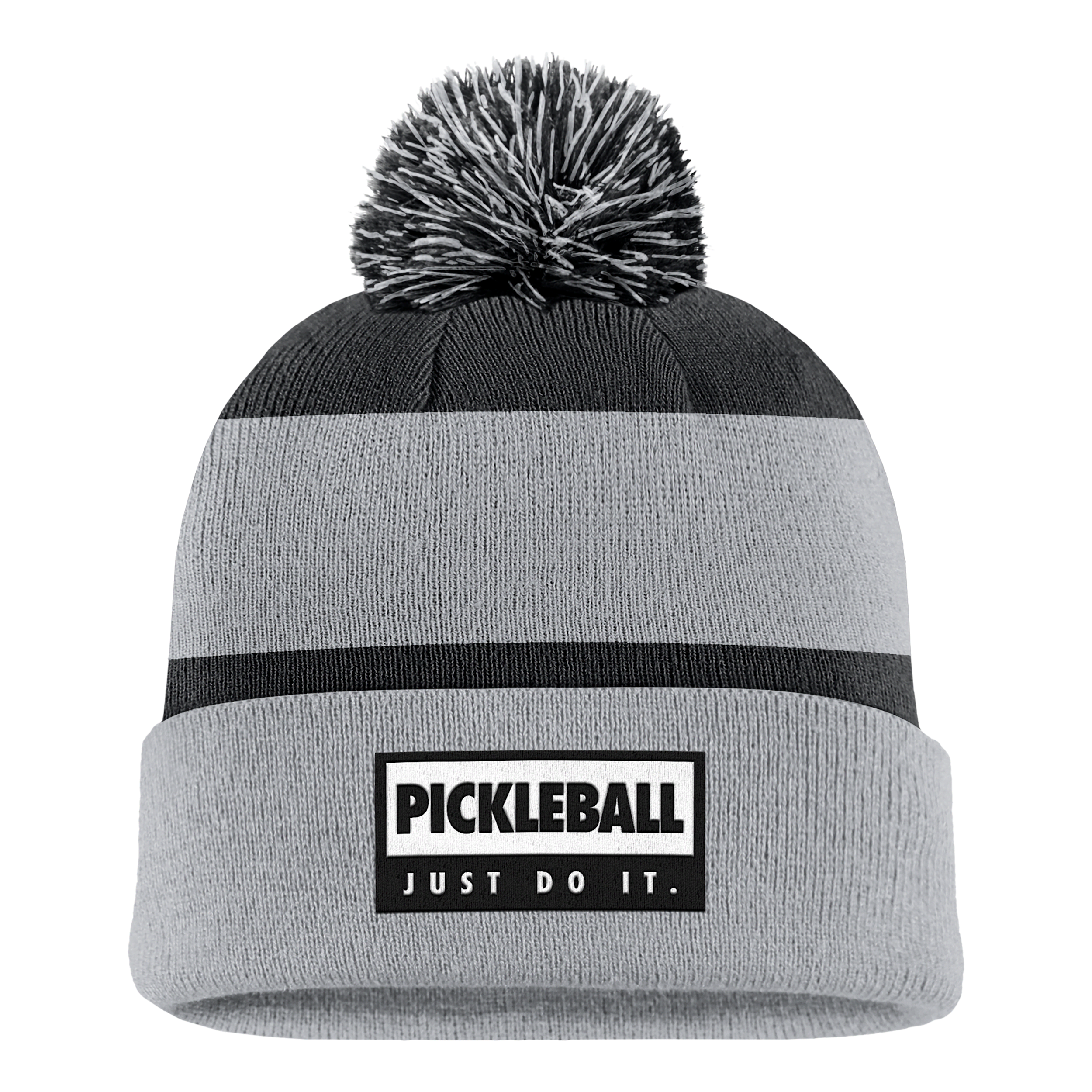 Nike Unisex Swoosh Peak Pickleball Beanie In Grey