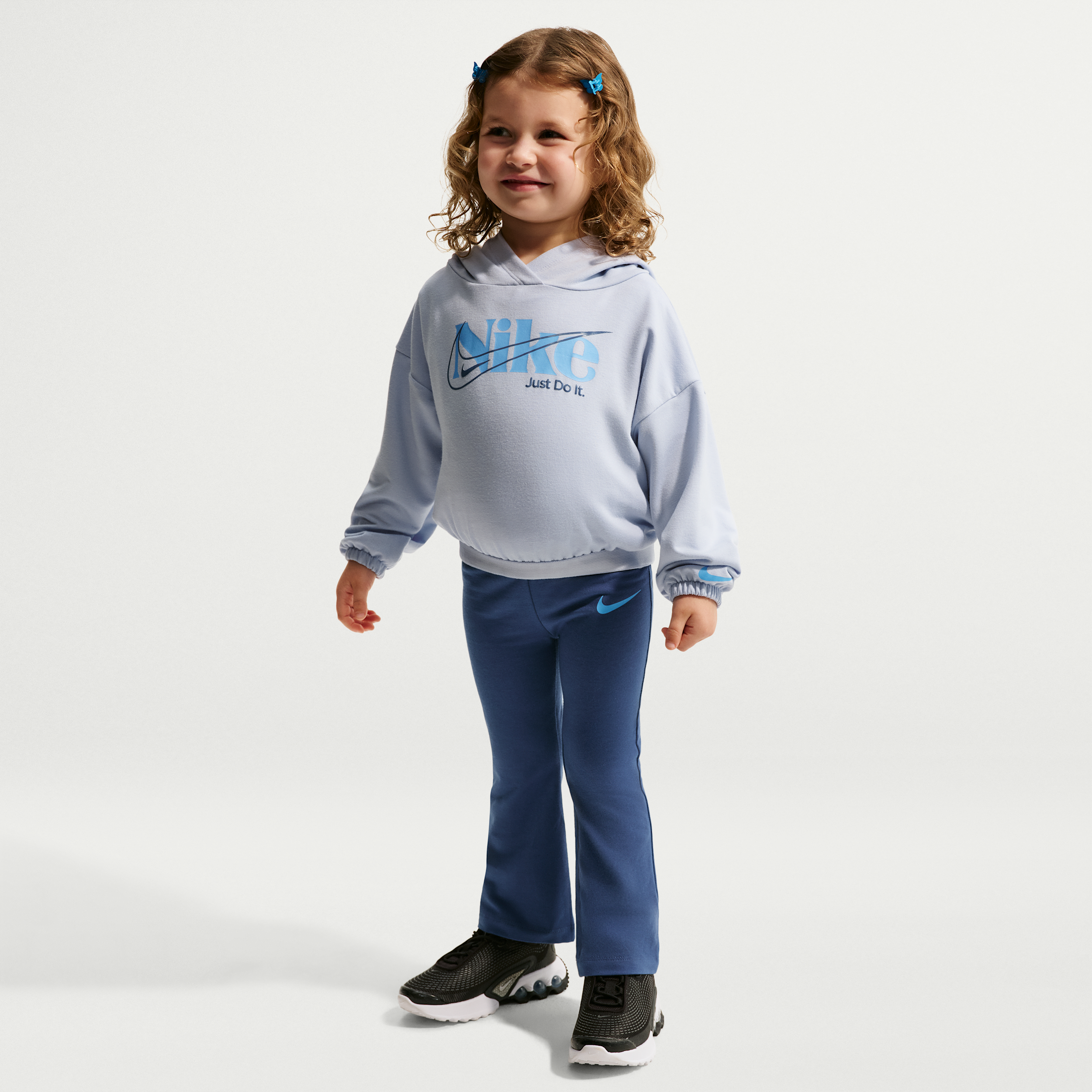 Nike Move With Nature Toddler 2-Piece Leggings Set in Blue | 26N686-C54