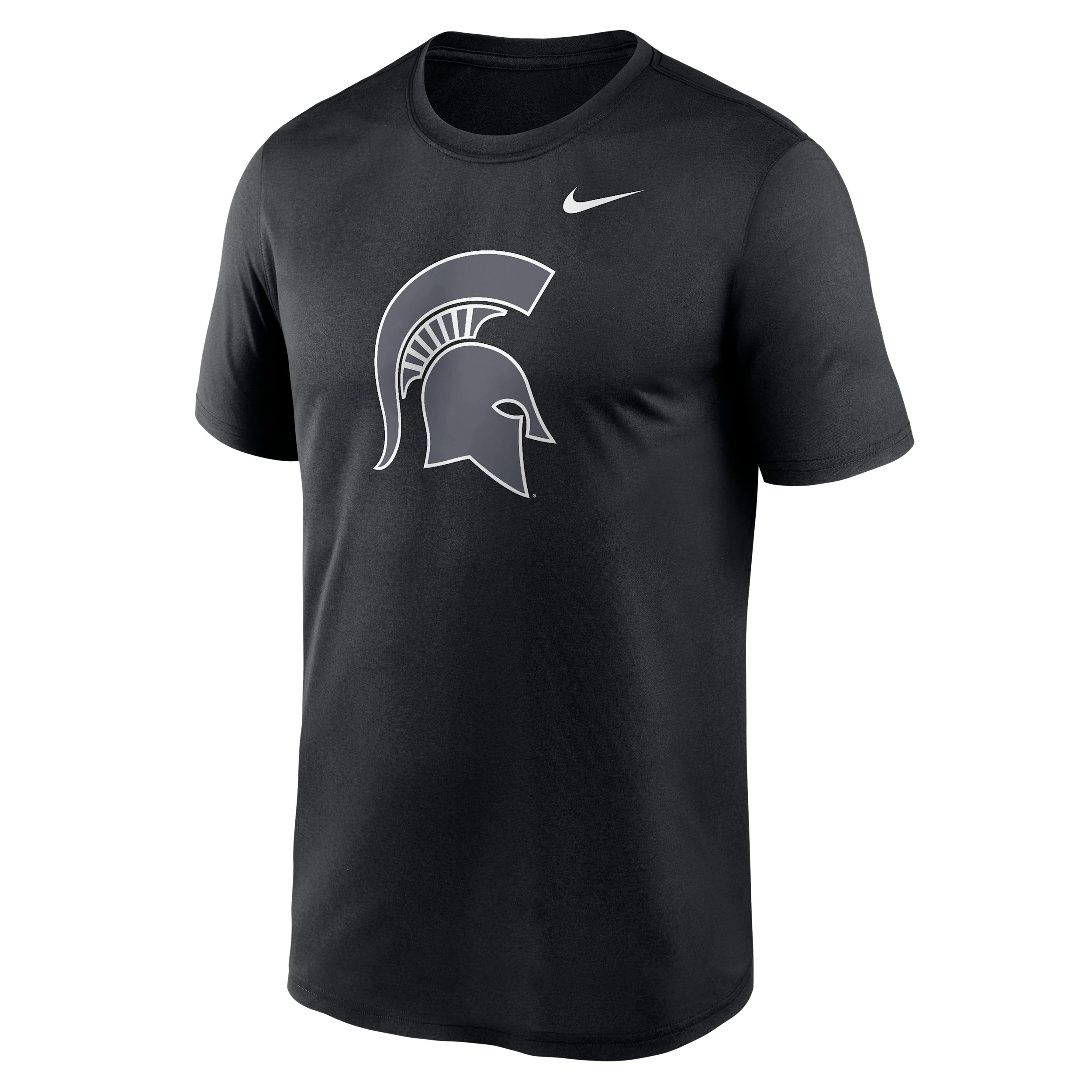 Nike Men's Black Michigan State Spartans Color Pop Logo Legend T-shirt In Black