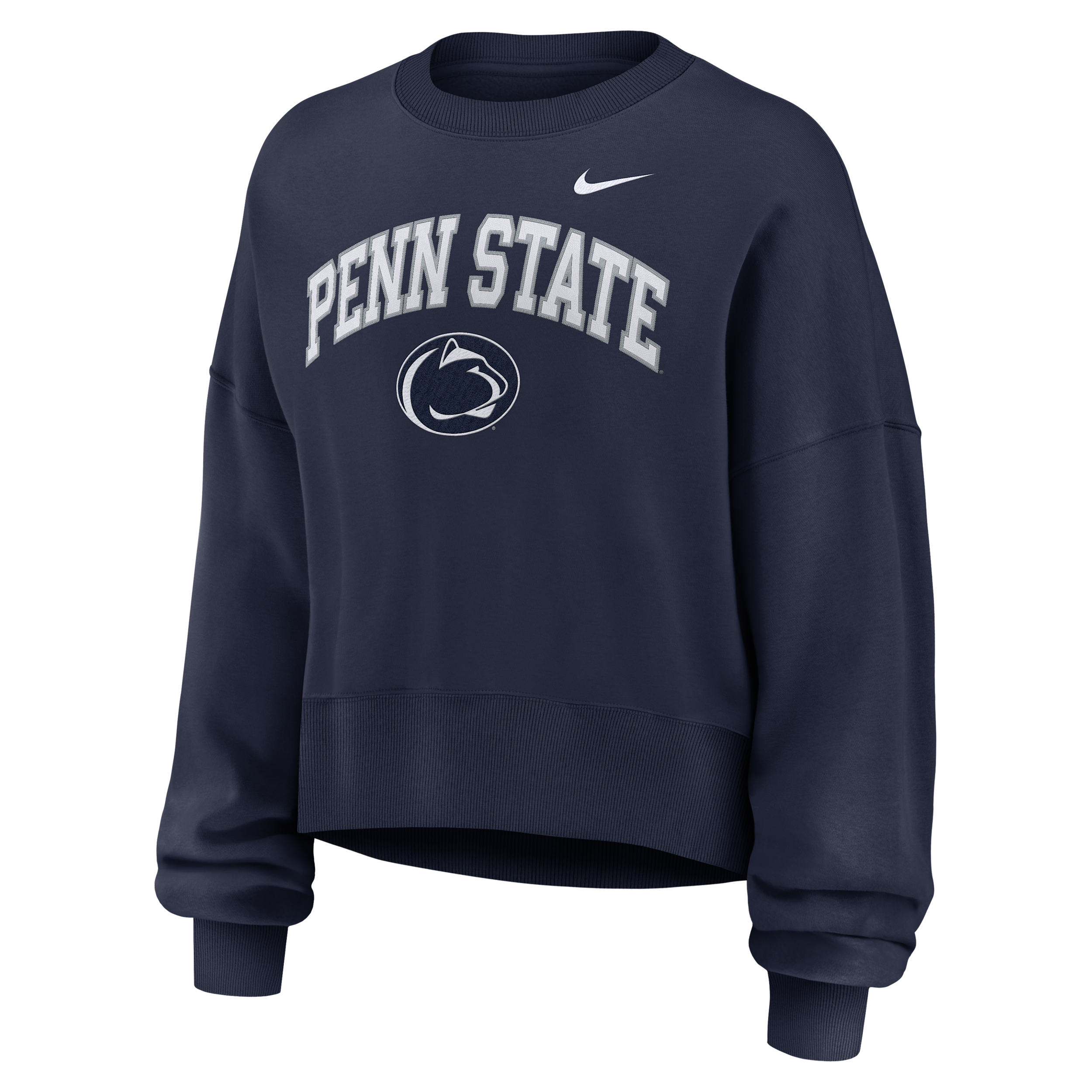 Nike Penn State Phoenix Arch Women's College Pullover Crew In Blue