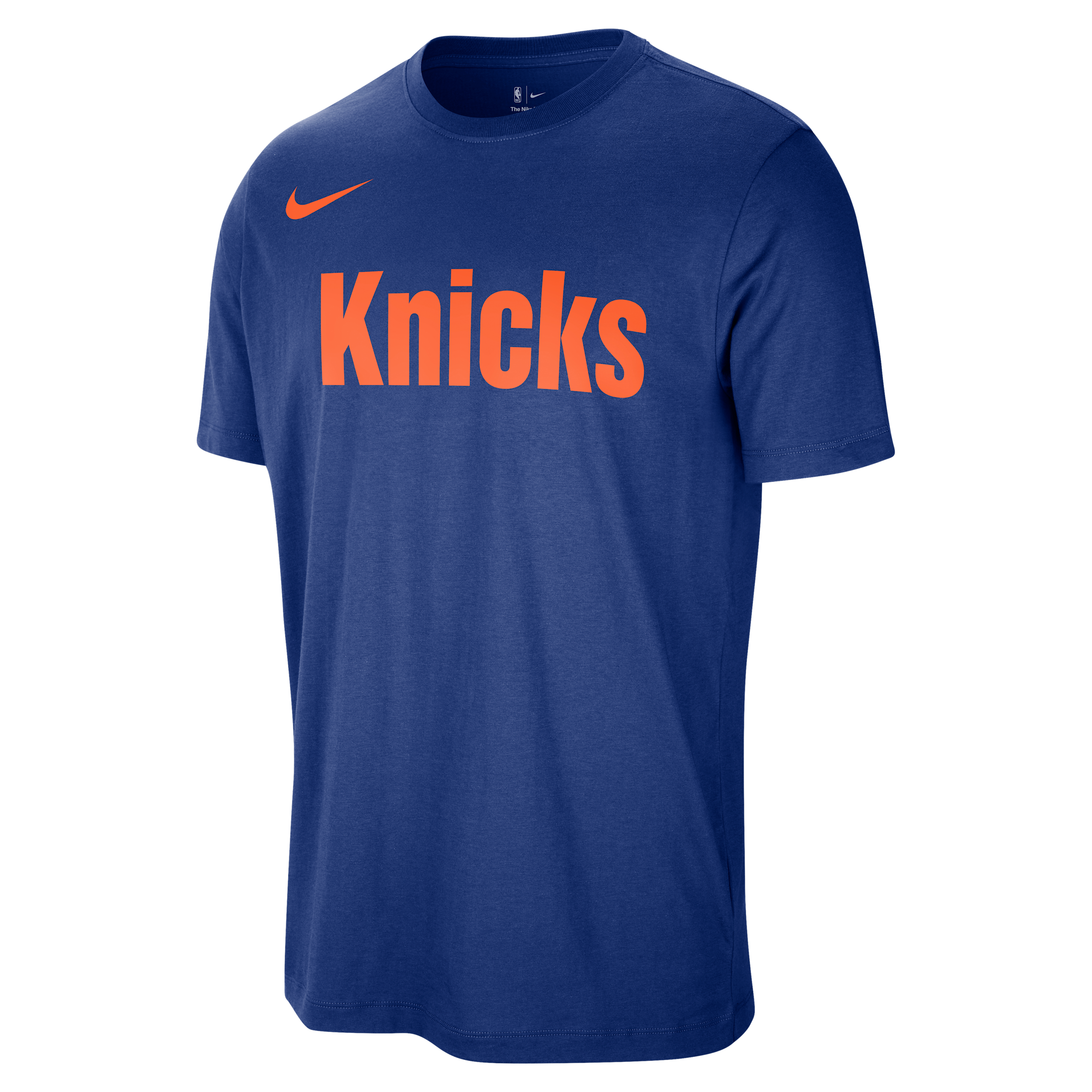 Nike New York Knicks Essentials  Men's Nba T-shirt In Blue