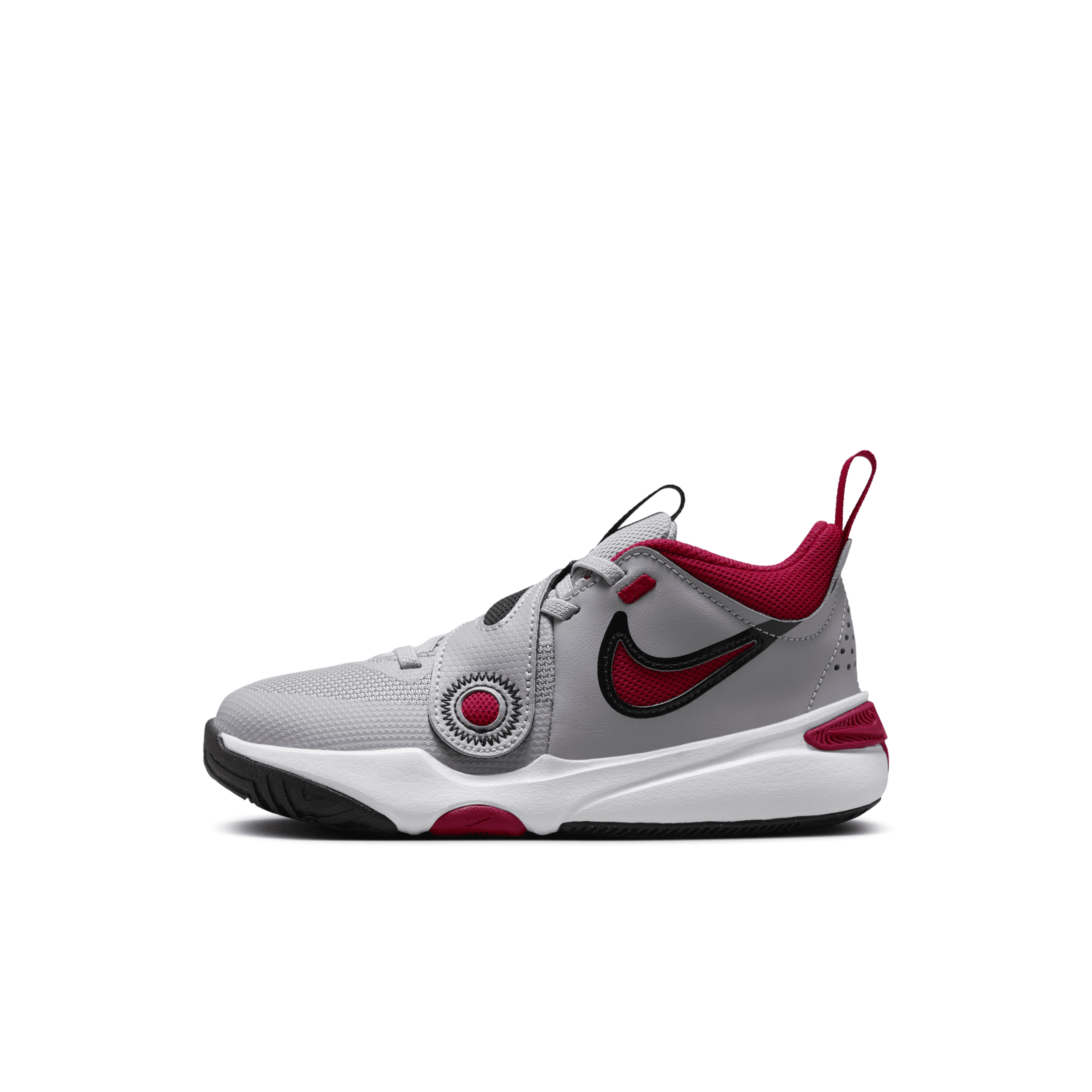 Nike Team Hustle D 11 Little Kids' Shoes In Grey