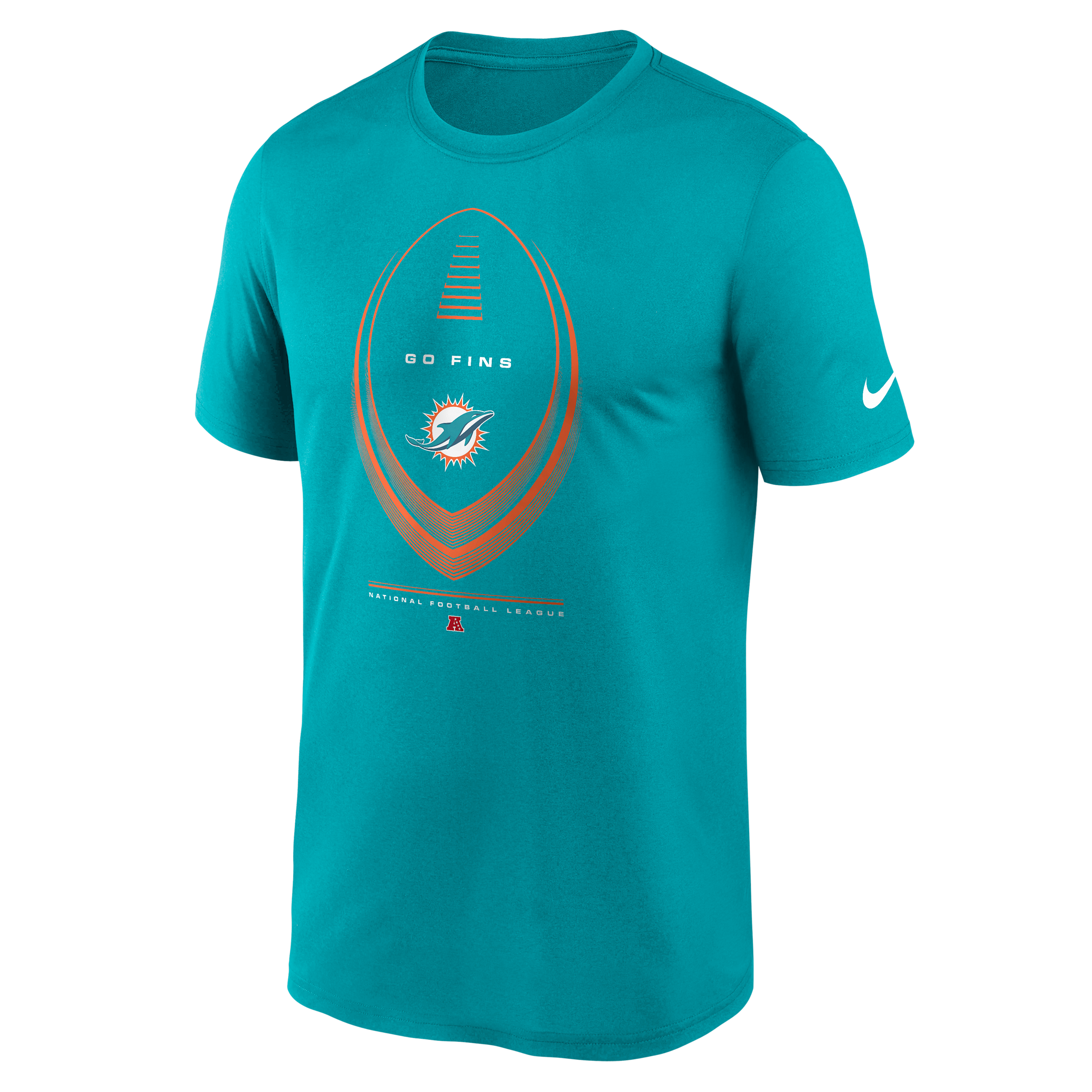 Miami Dolphins Legend Icon Nike Men's Dri-FIT NFL T-Shirt in Green | NKGK3GT9P-NDB