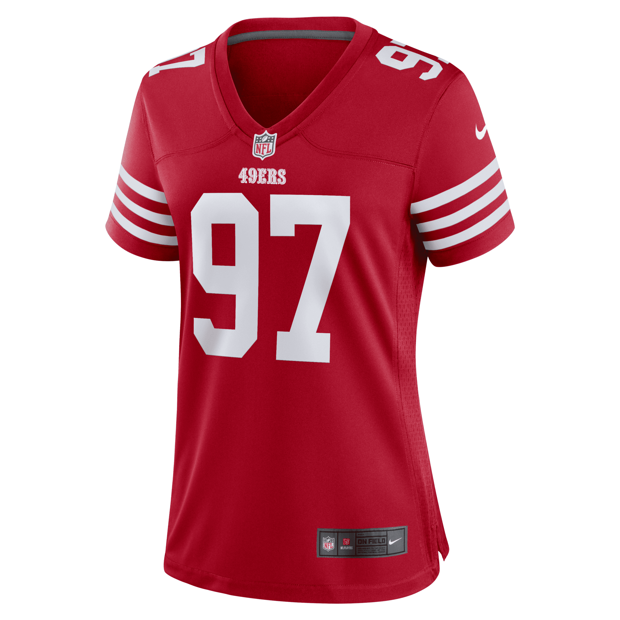 Nike Nick Bosa Scarlet San Francisco 49ers Player Game Jersey In Red