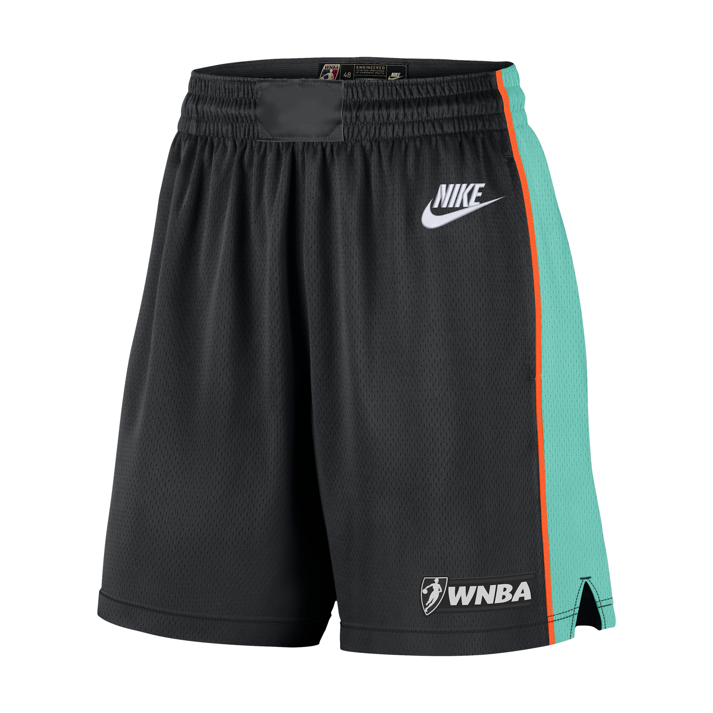 Nike Men's and Women's Black New York Liberty Wnba On Court Victory Court Origins Edition Shorts - Black