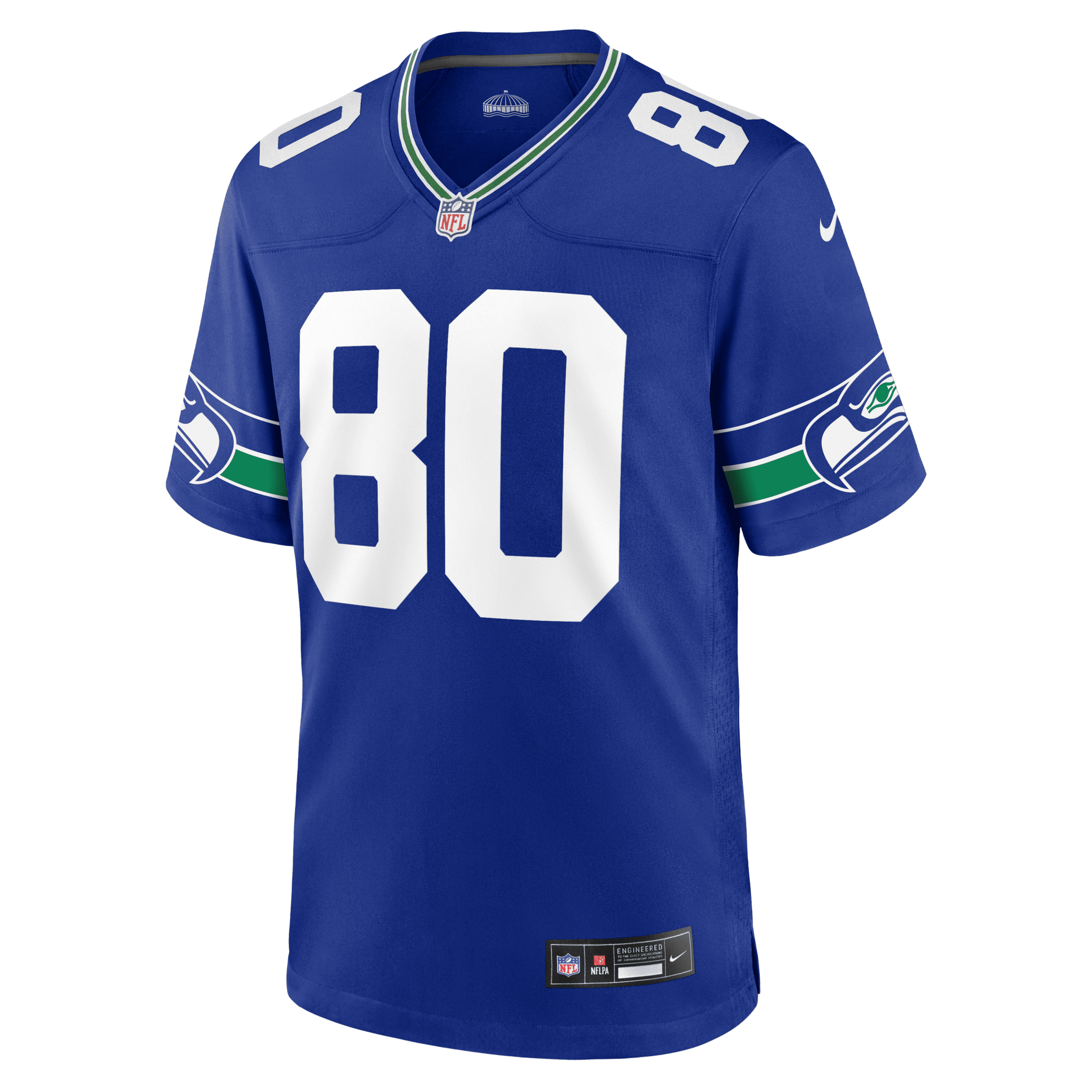 Steve Largent Seattle Seahawks Nike Men's NFL Game Football Jersey in Blue | 67NM03LDW6Q-5M2