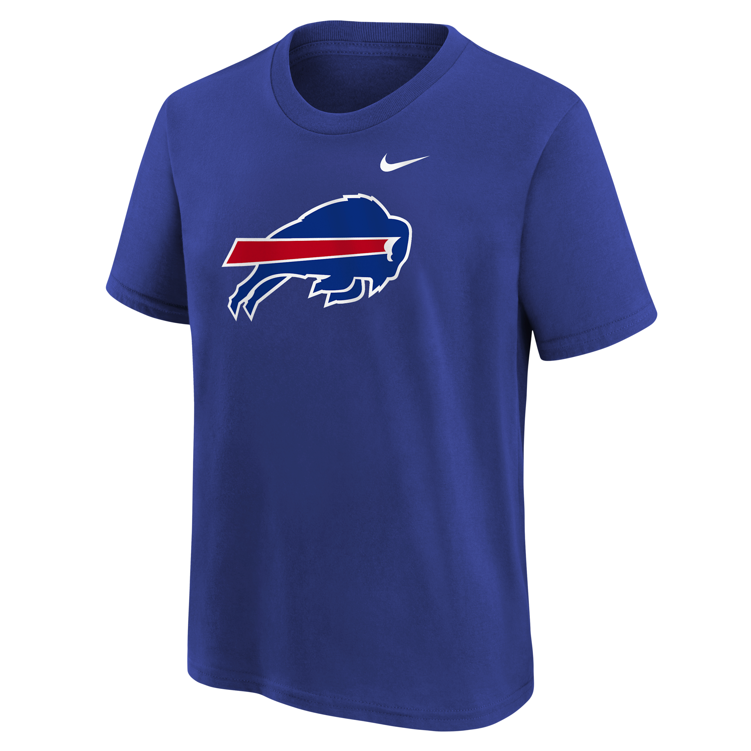Buffalo Bills Logo Big Kids' Nike NFL T-Shirt in Blue | Z1B7NFQXBIL-NDG