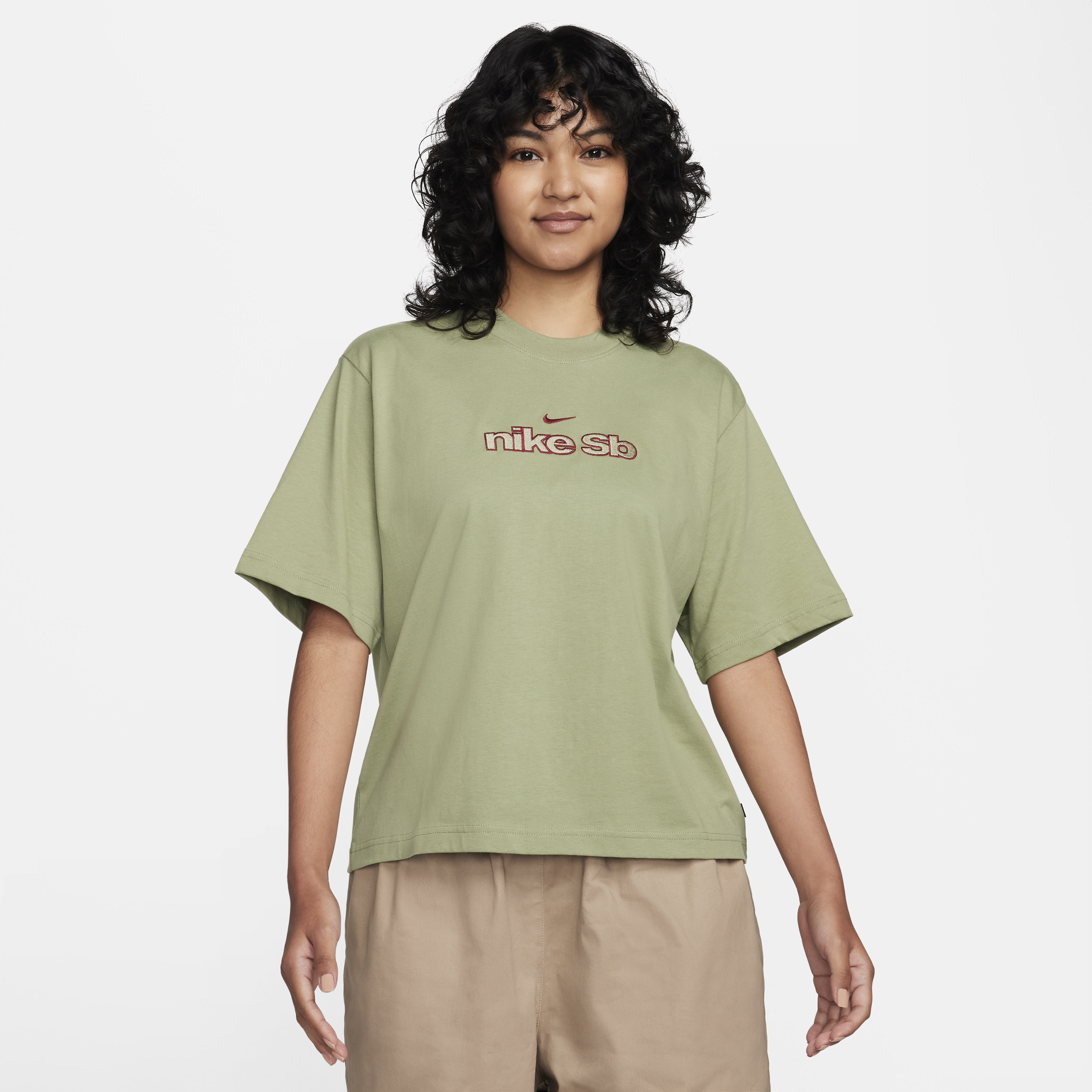 Nike Women's  Sb Skate T-shirt In Green