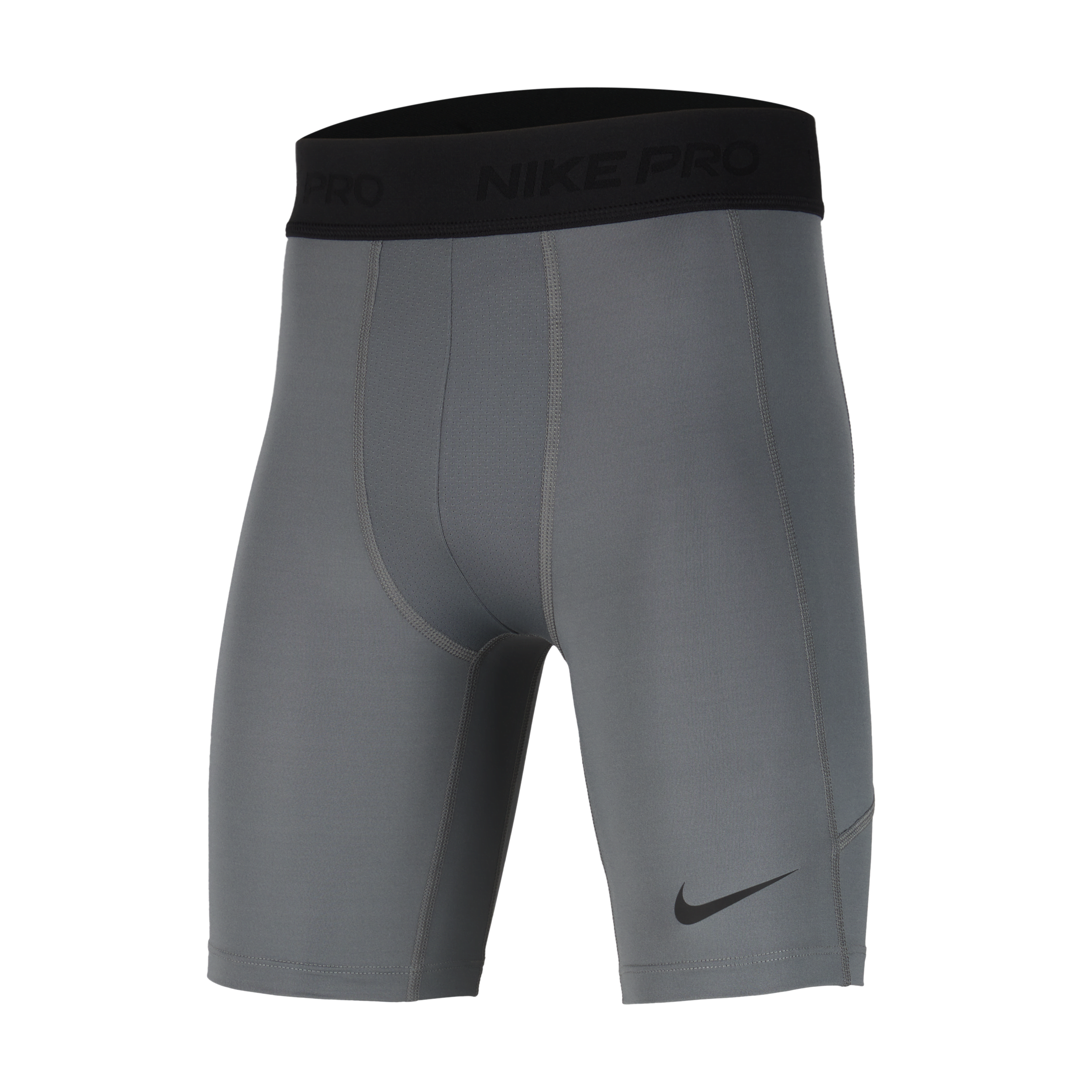 Nike Pro Big Kids' (Boys') Dri-FIT Shorts in Grey | FJ6820-084