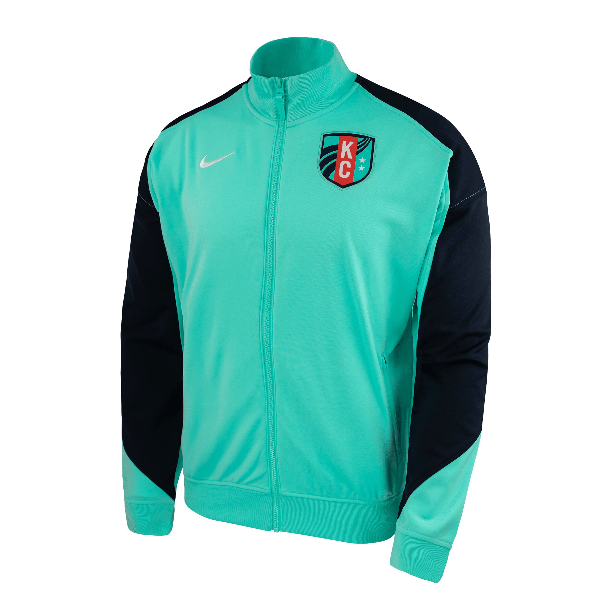 Nike Kc Current Unisex Nwsl Anthem Jacket In Blue