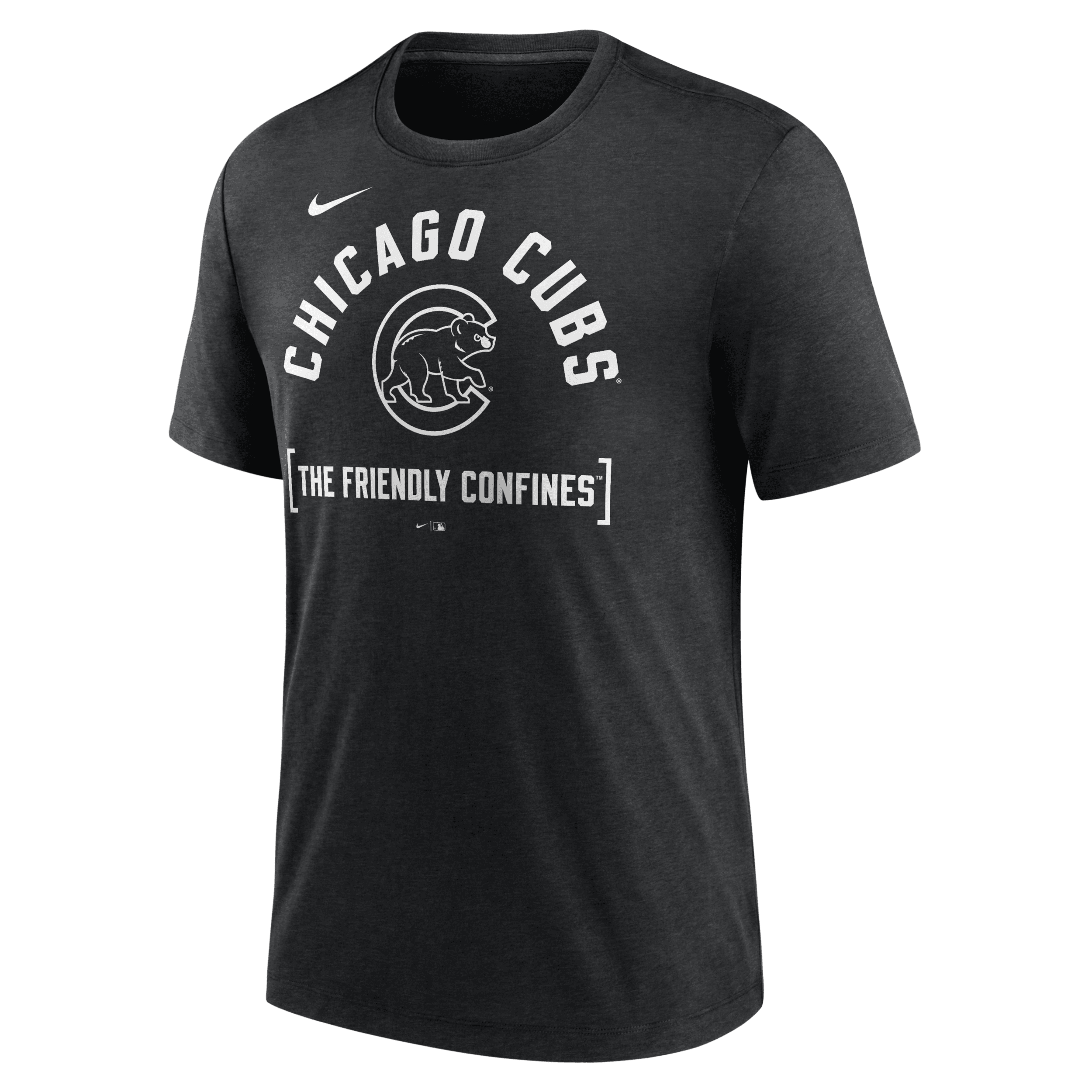 Shop Nike Chicago Cubs Swing Big  Men's Mlb T-shirt In Black