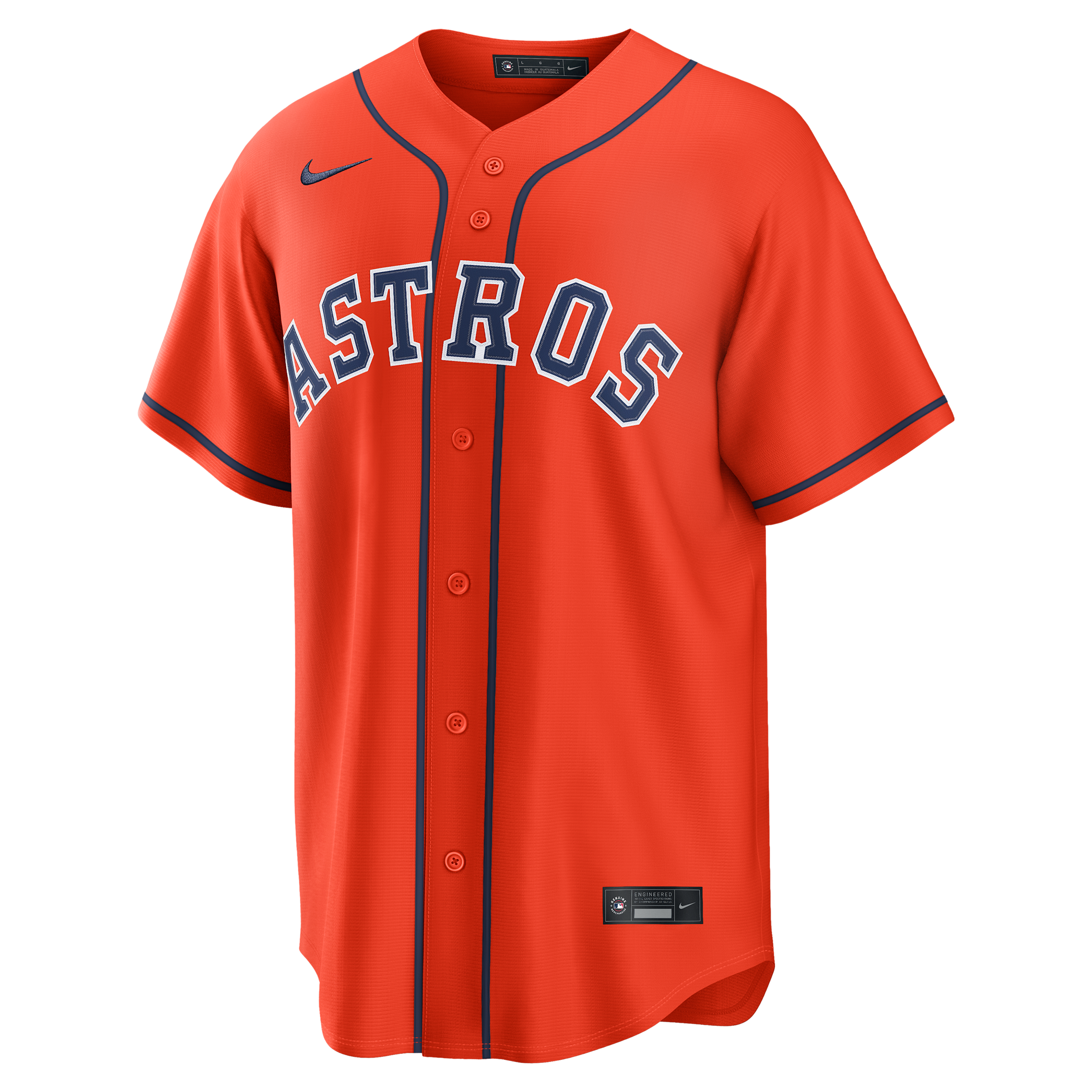 Jose Altuve Houston Astros Nike Men's MLB Replica Jersey in Orange | RP26HUA1HU9-U4U