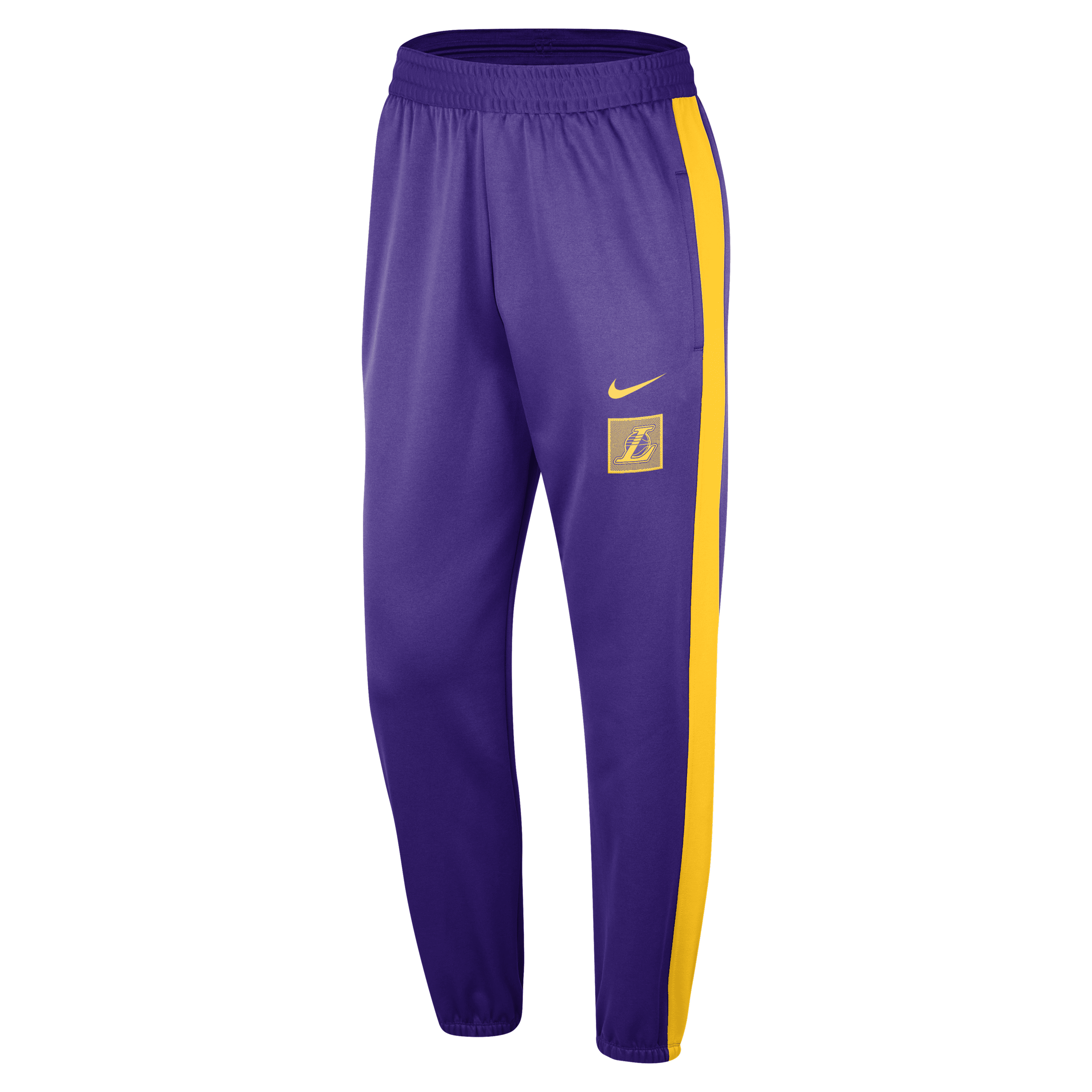 Nike Los Angeles Lakers Starting 5  Men's Therma-fit Nba Pants In Purple