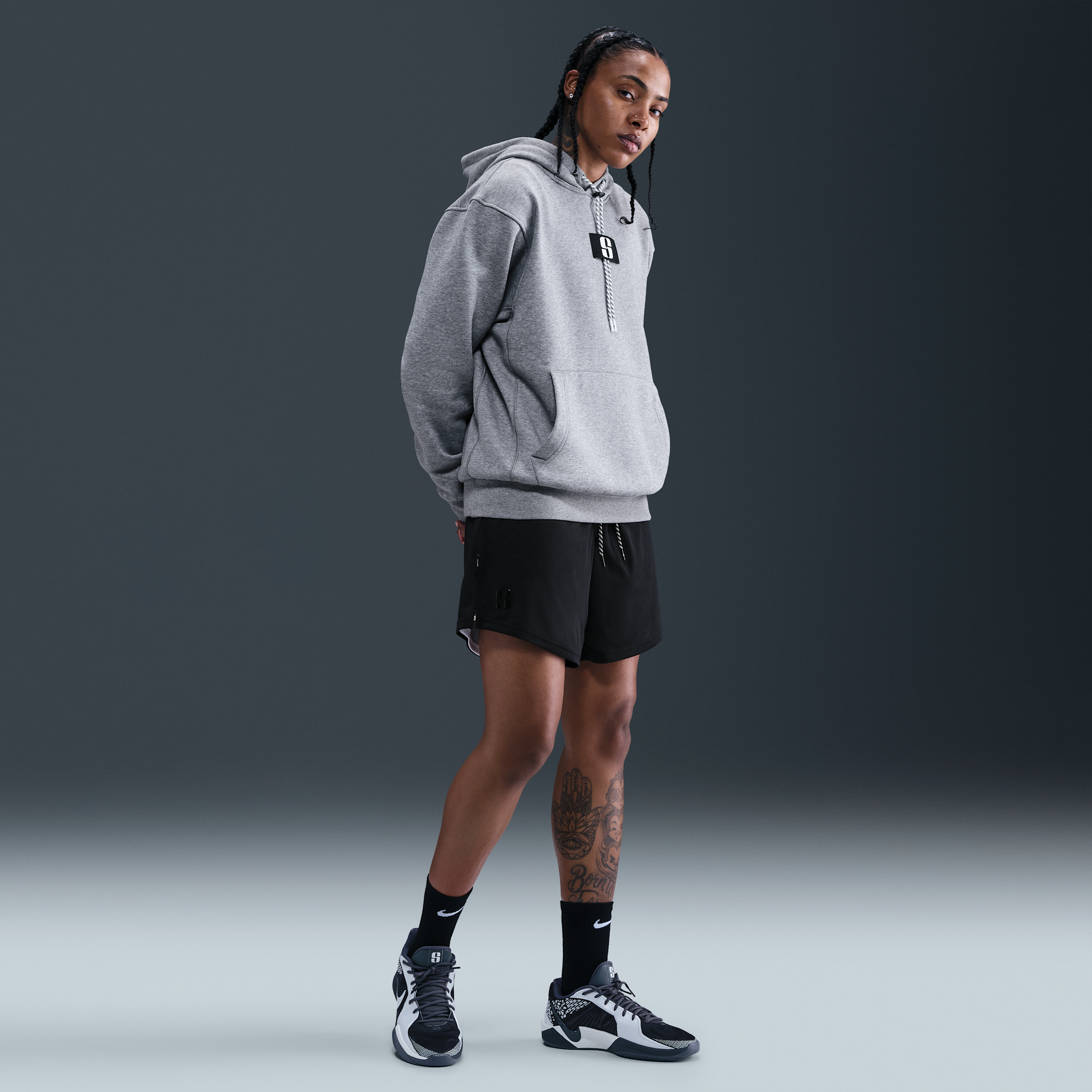 Nike Women's Sabrina Dri-FIT Reversible Basketball Shorts in Black | IF3350-010