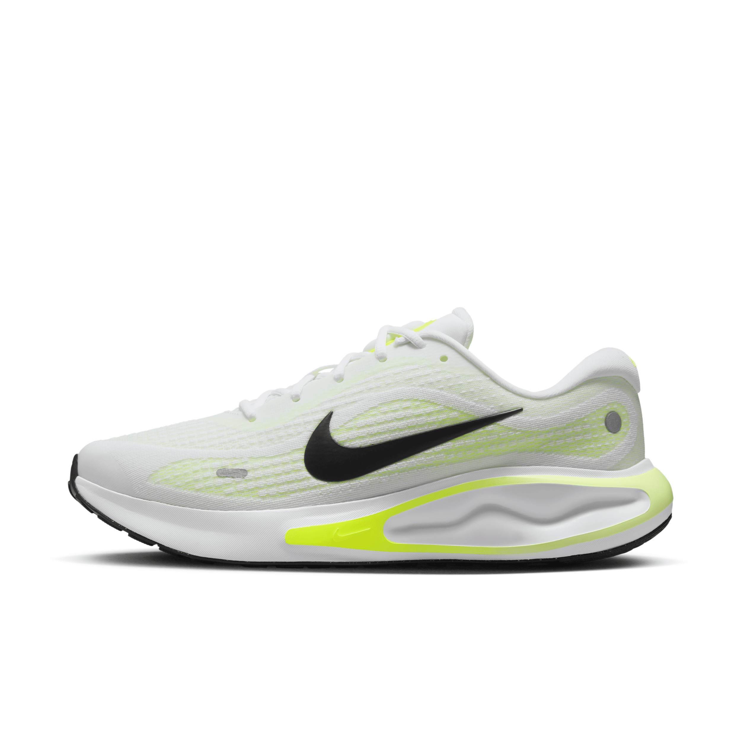 Shop Nike Men's Journey Run Road Running Shoes In Yellow