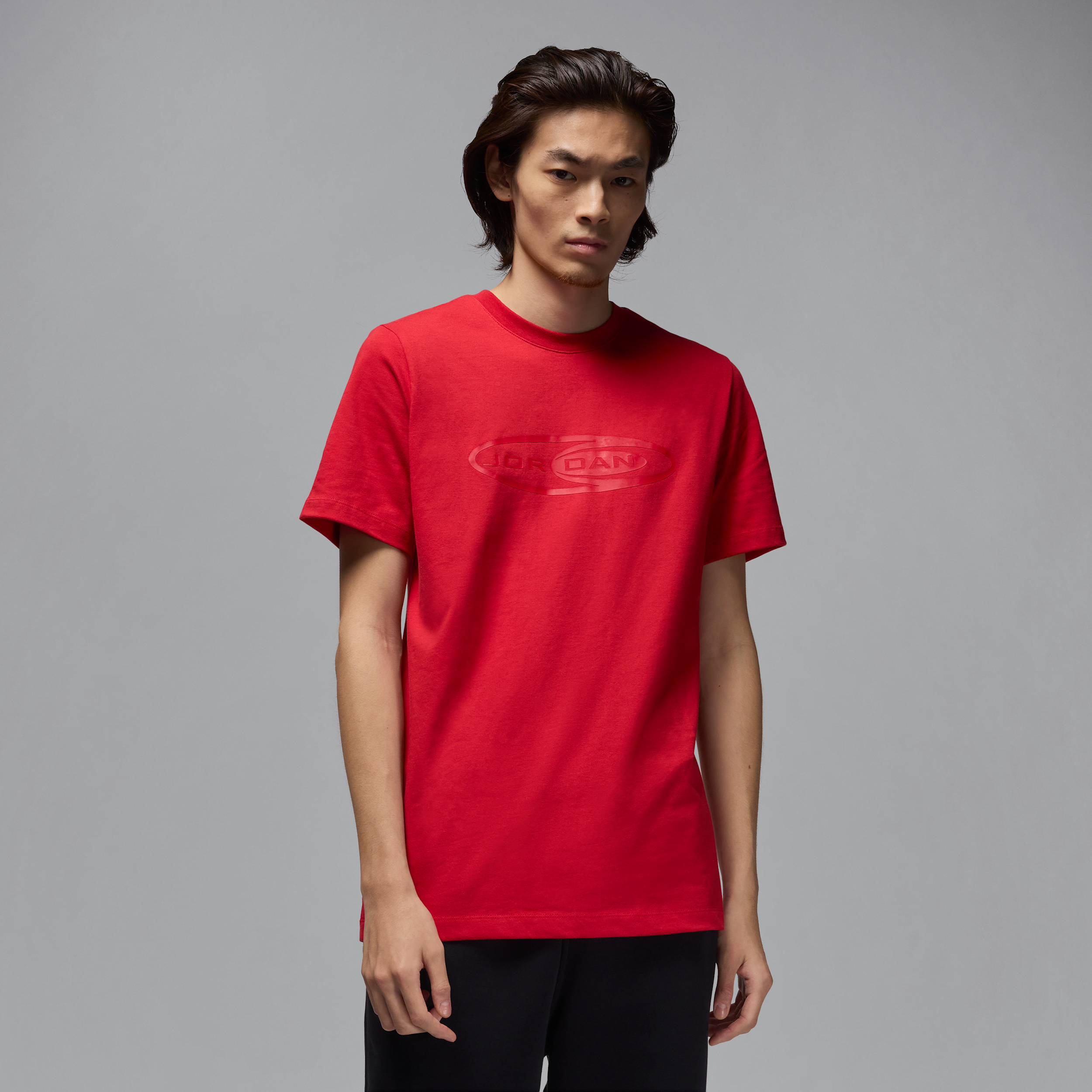 Shop Jordan Men's Flight Essentials T-shirt In Red