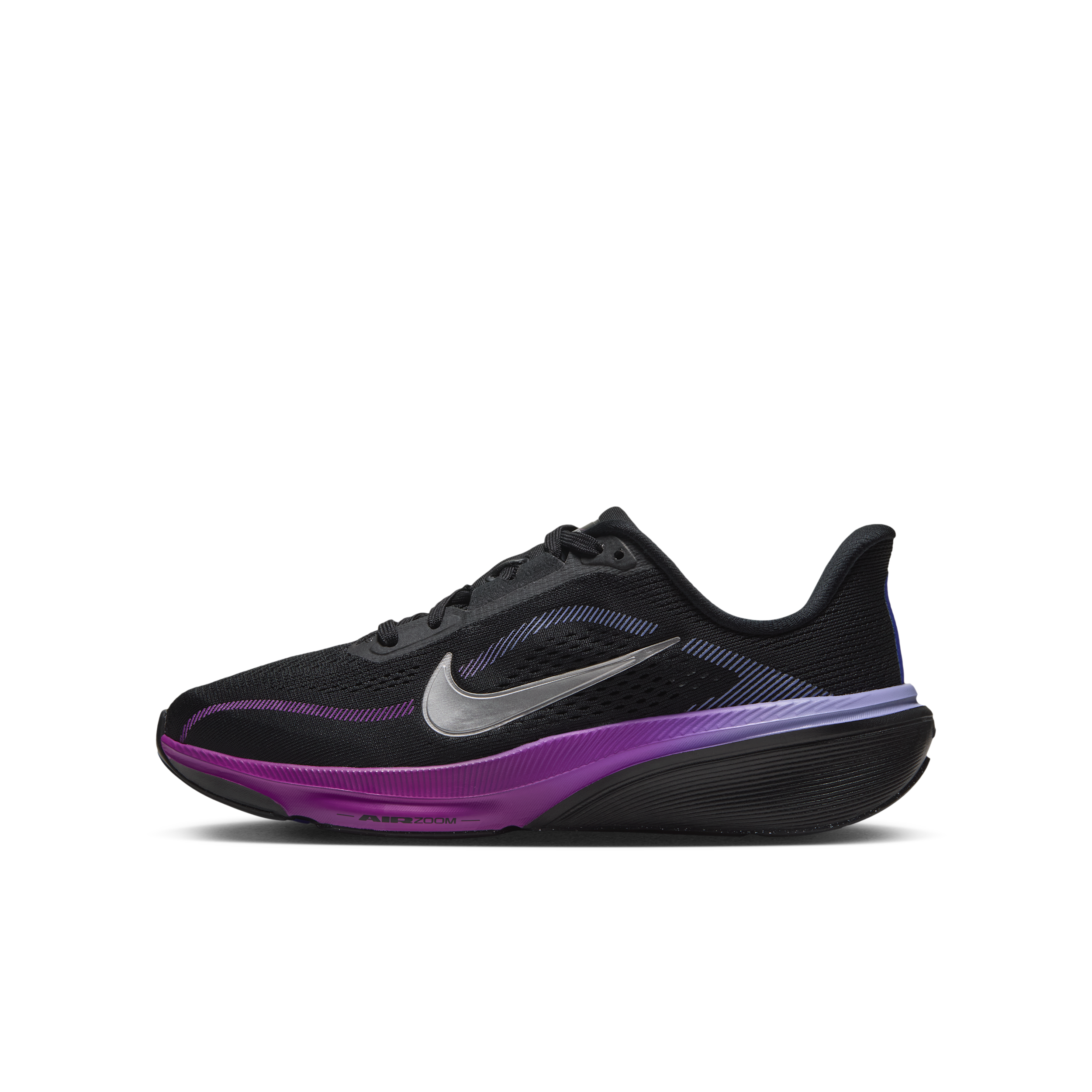 Nike Pegasus 42 Big Kids' Road Running Shoes in Black | IH2306-014