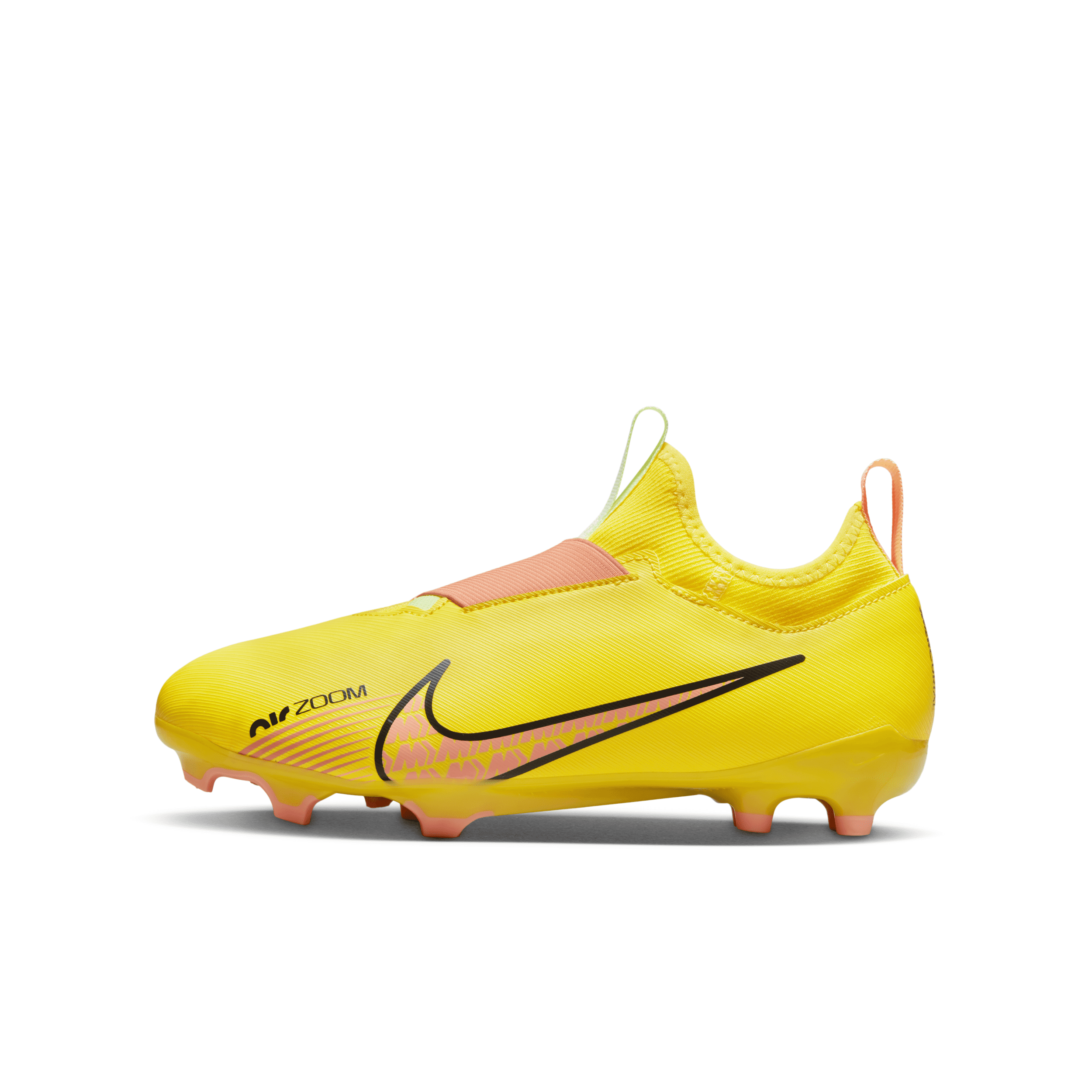 Nike Babies' Jr. Zoom Mercurial Vapor 15 Academy Mg Little/big Kids' Multi-ground Soccer Cleats In Yellow