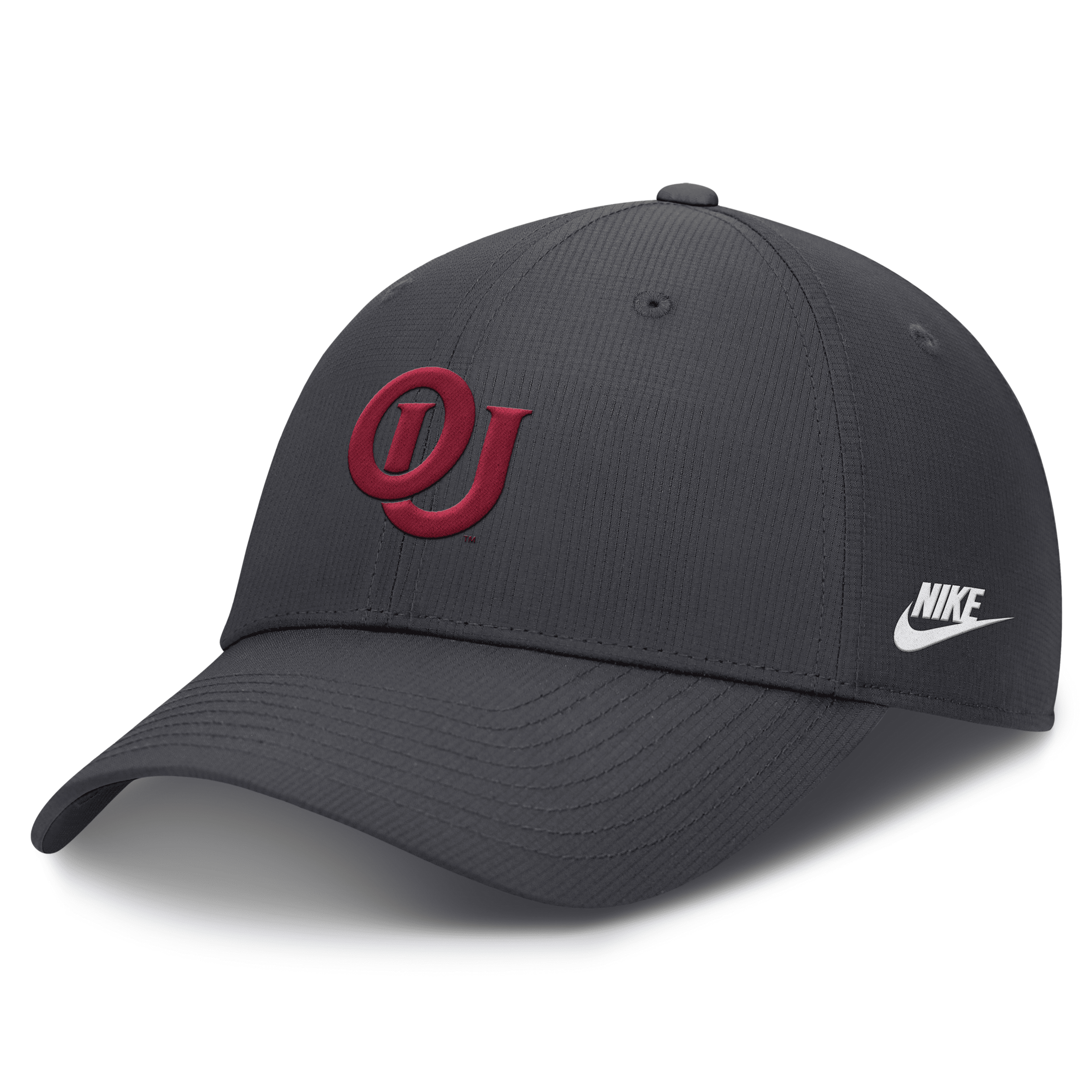 NIKE OKLAHOMA SOONERS CORE RISE VAULT  MEN'S DRI-FIT COLLEGE ADJUSTABLE HAT