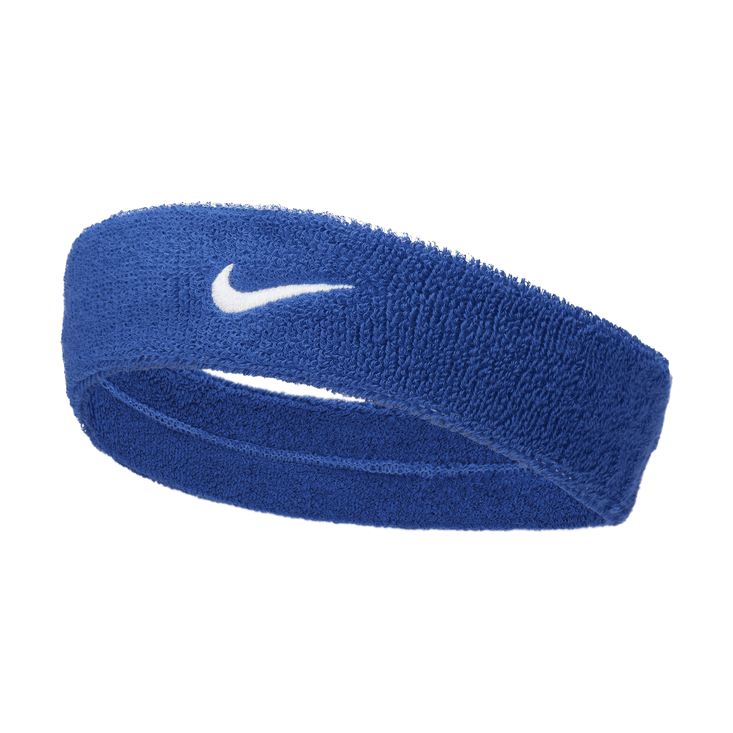 Nike Unisex Swoosh Headband In Blue