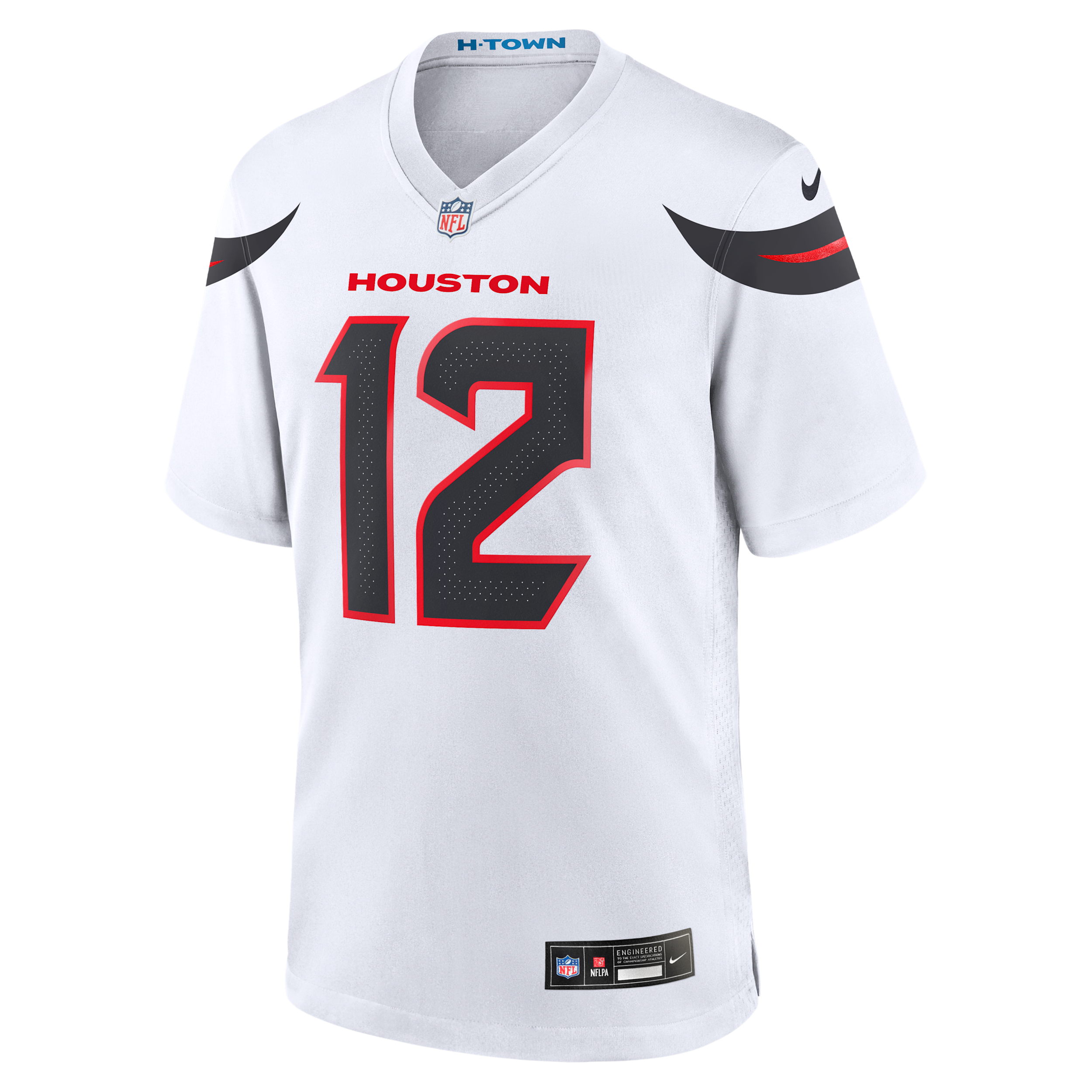 Nico Collins Houston Texans Nike Men's NFL Game Football Jersey in White | 67NM0B9N9HF-D1F