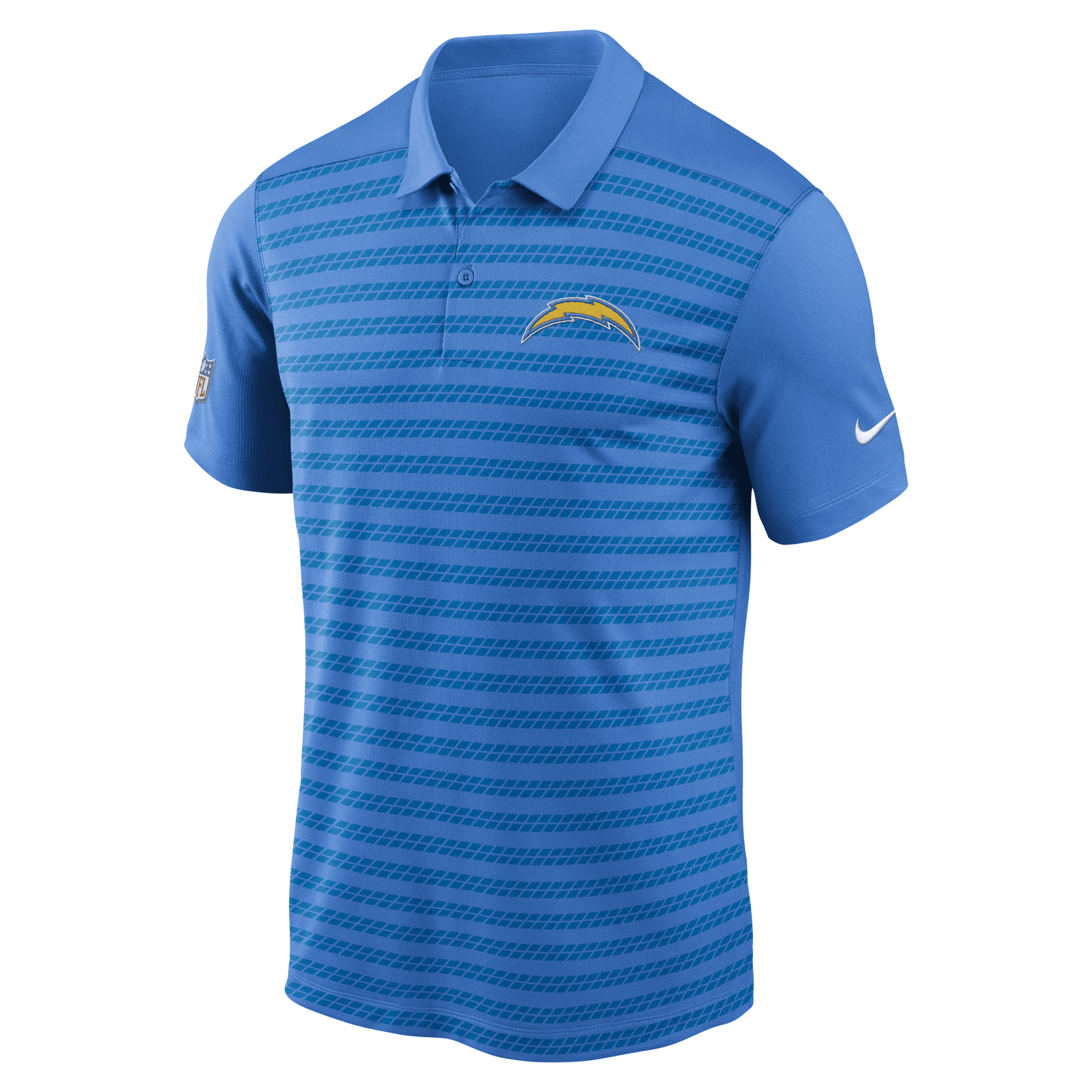 Nike Los Angeles Chargers Sideline Victory  Men's Dri-fit Nfl Polo In Blue