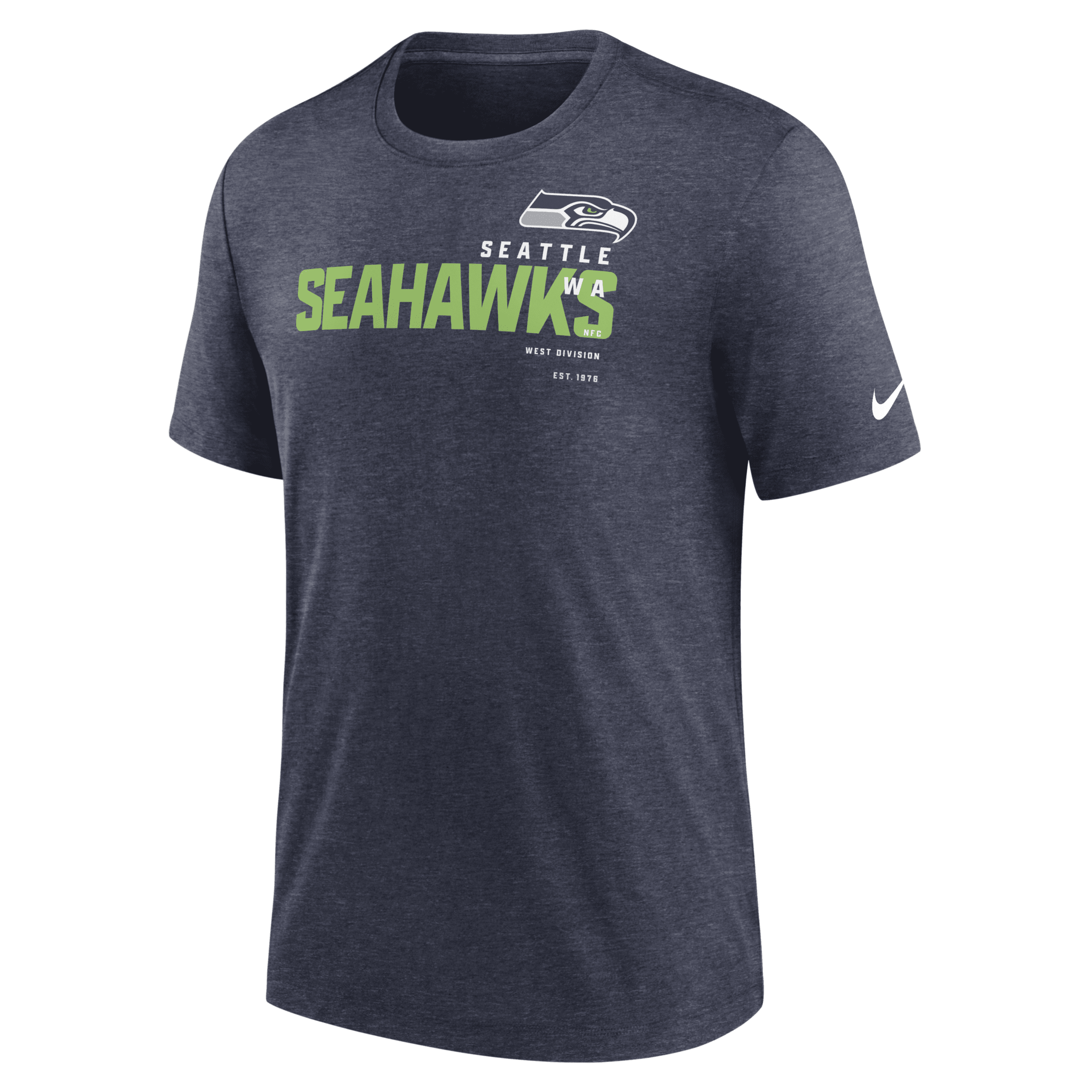 Shop Nike Men's Team (nfl Seattle Seahawks) T-shirt In Blue