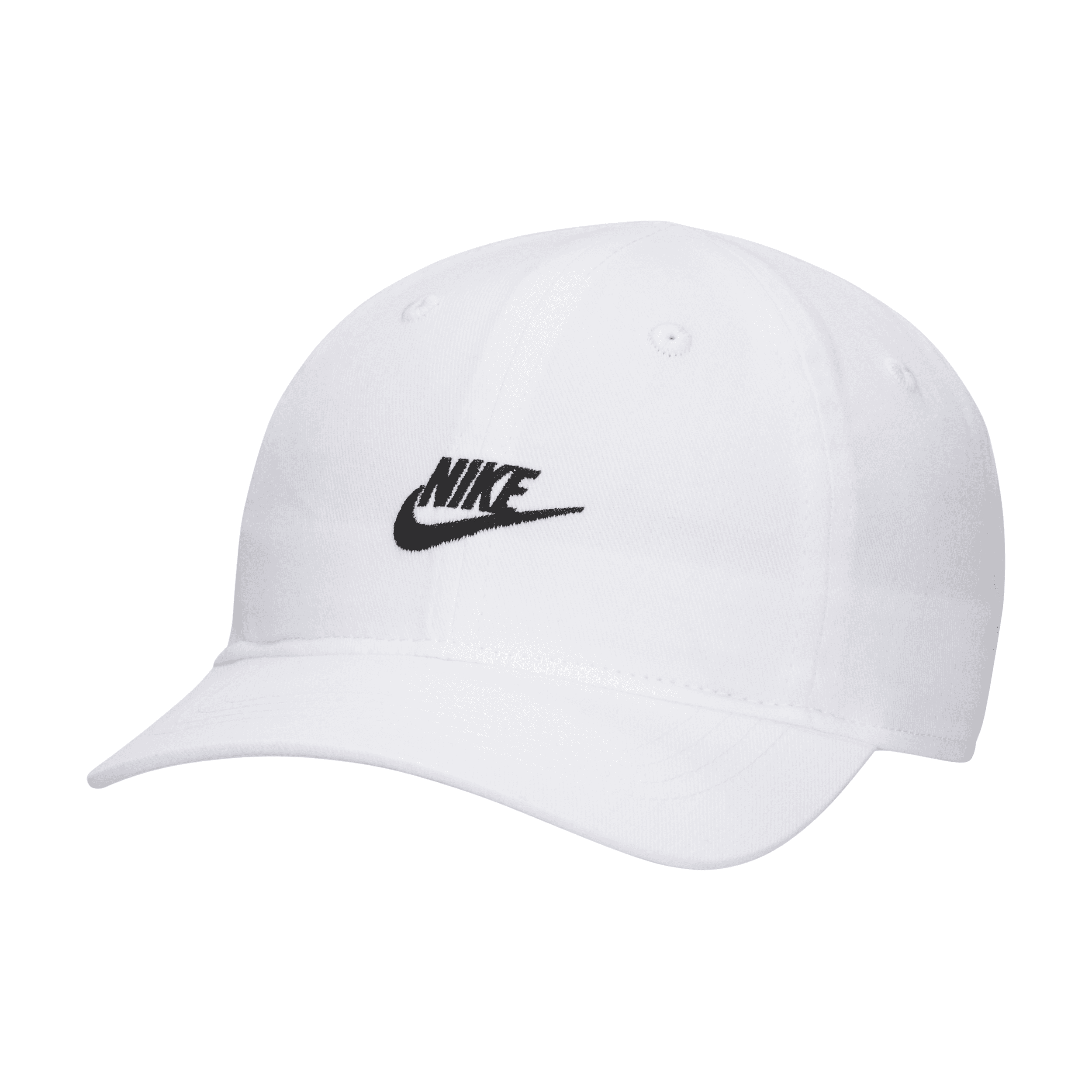 Shop Nike Futura Curved Brim Cap Baby (12-24m) Hat In White