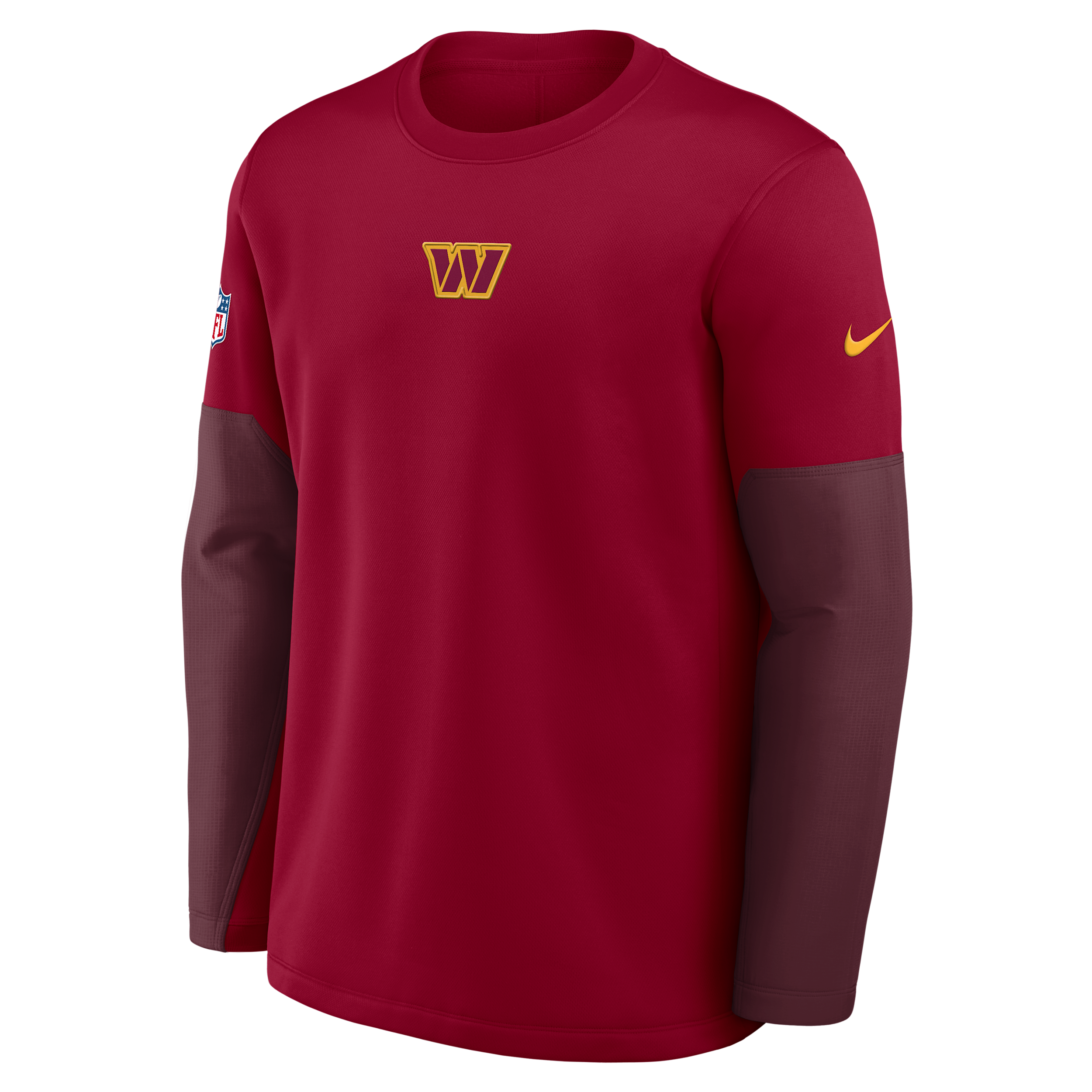 Nike Burgundy Washington Commanders Sideline Scripted To Win Performance Long Sleeve T-shirt In Red