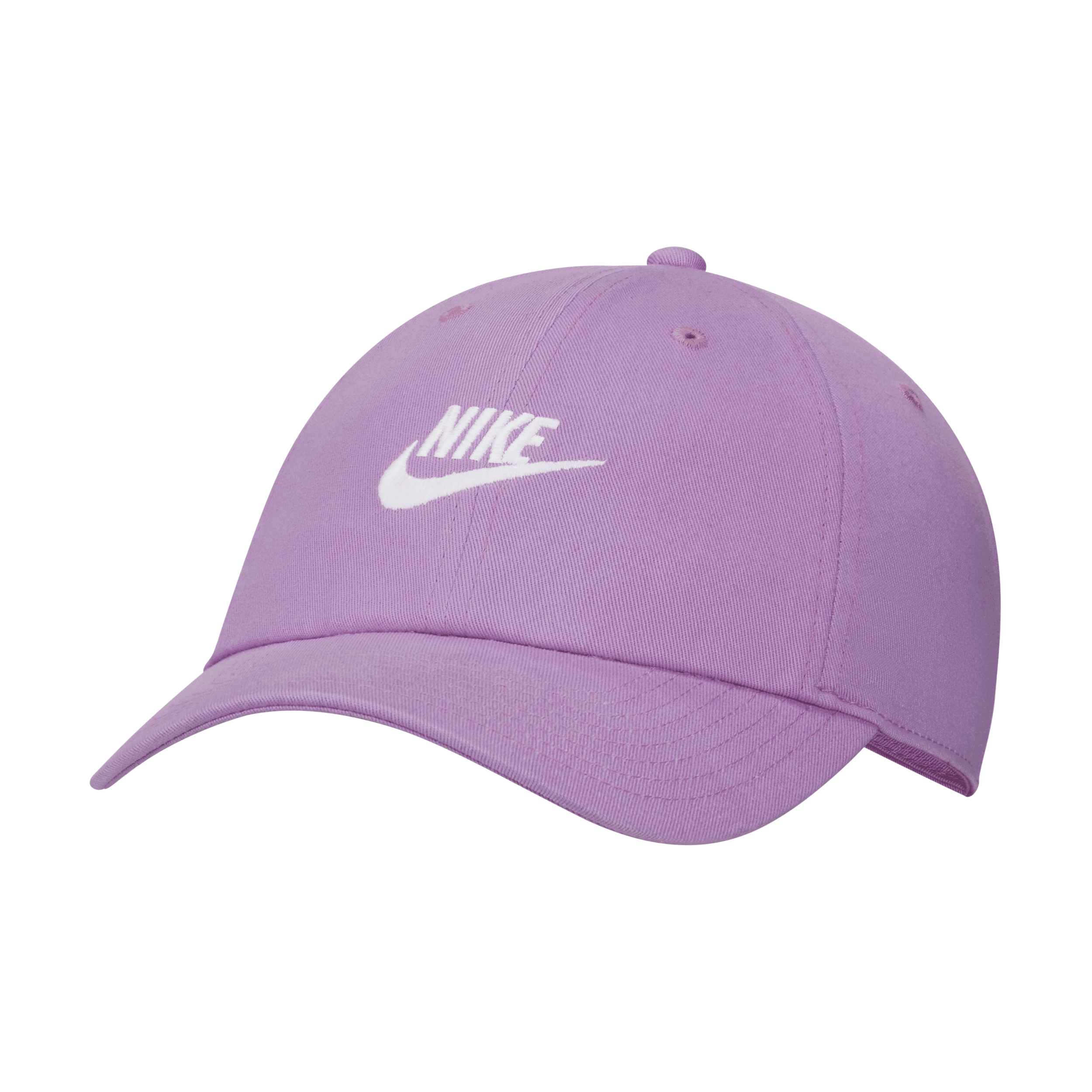 Nike Unisex  Sportswear Heritage86 Futura Washed Hat In Purple