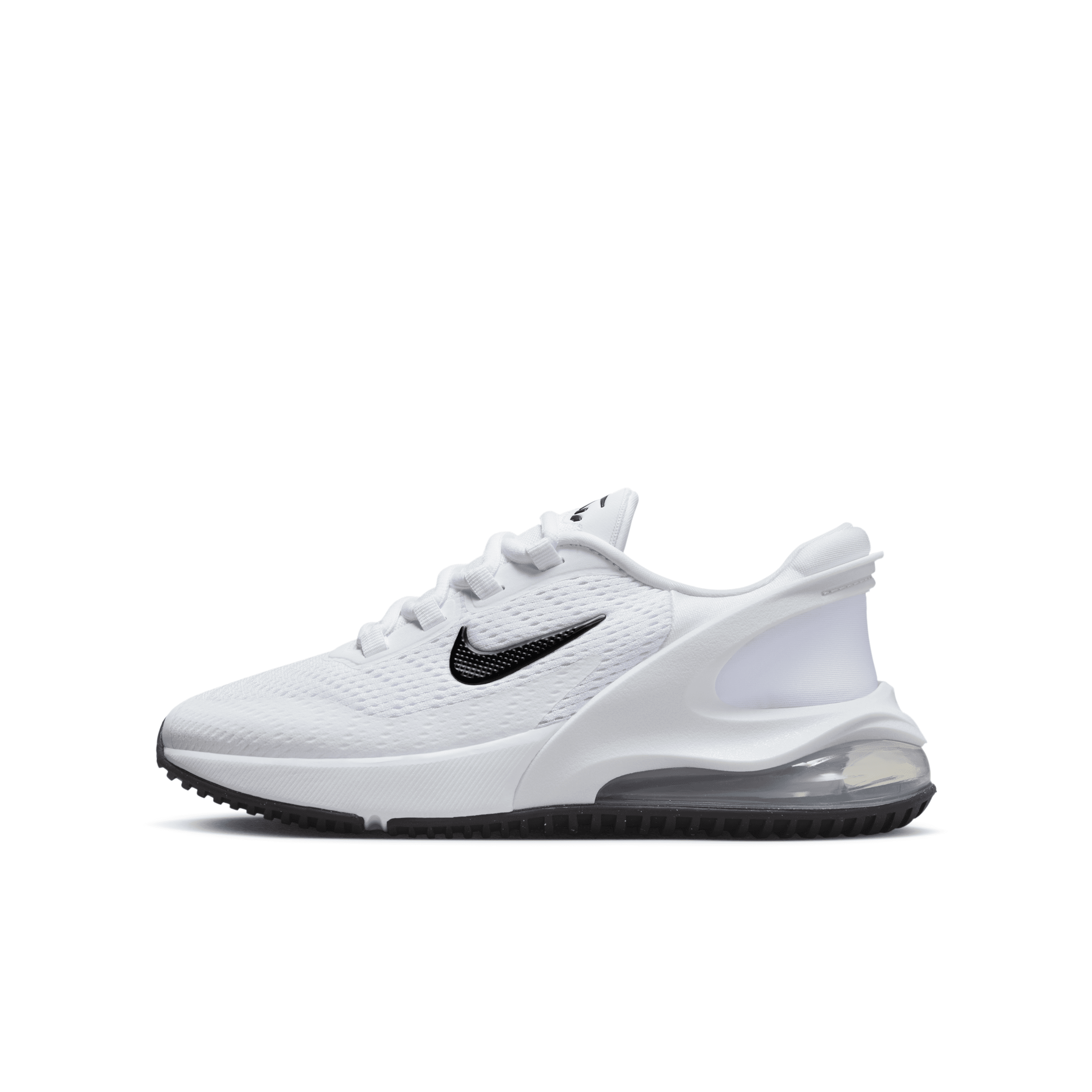 Shop Nike Air Max 270 Go Big Kids' Easy On/off Shoes In White