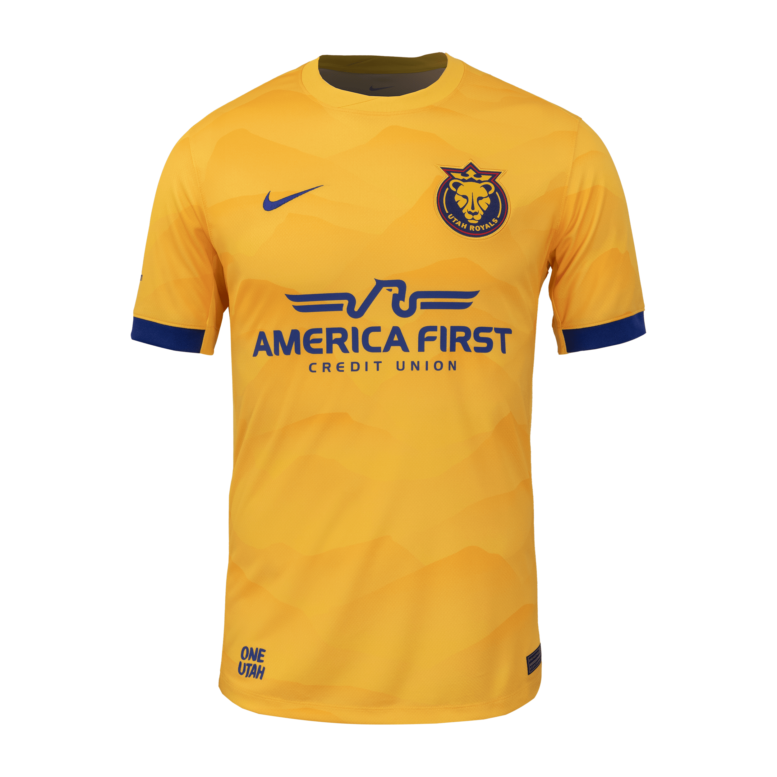 Utah Royals FC 2025 Stadium Home Nike Men's Dri-FIT NWSL Replica Jersey in Yellow | P35556UTRO-VMZ
