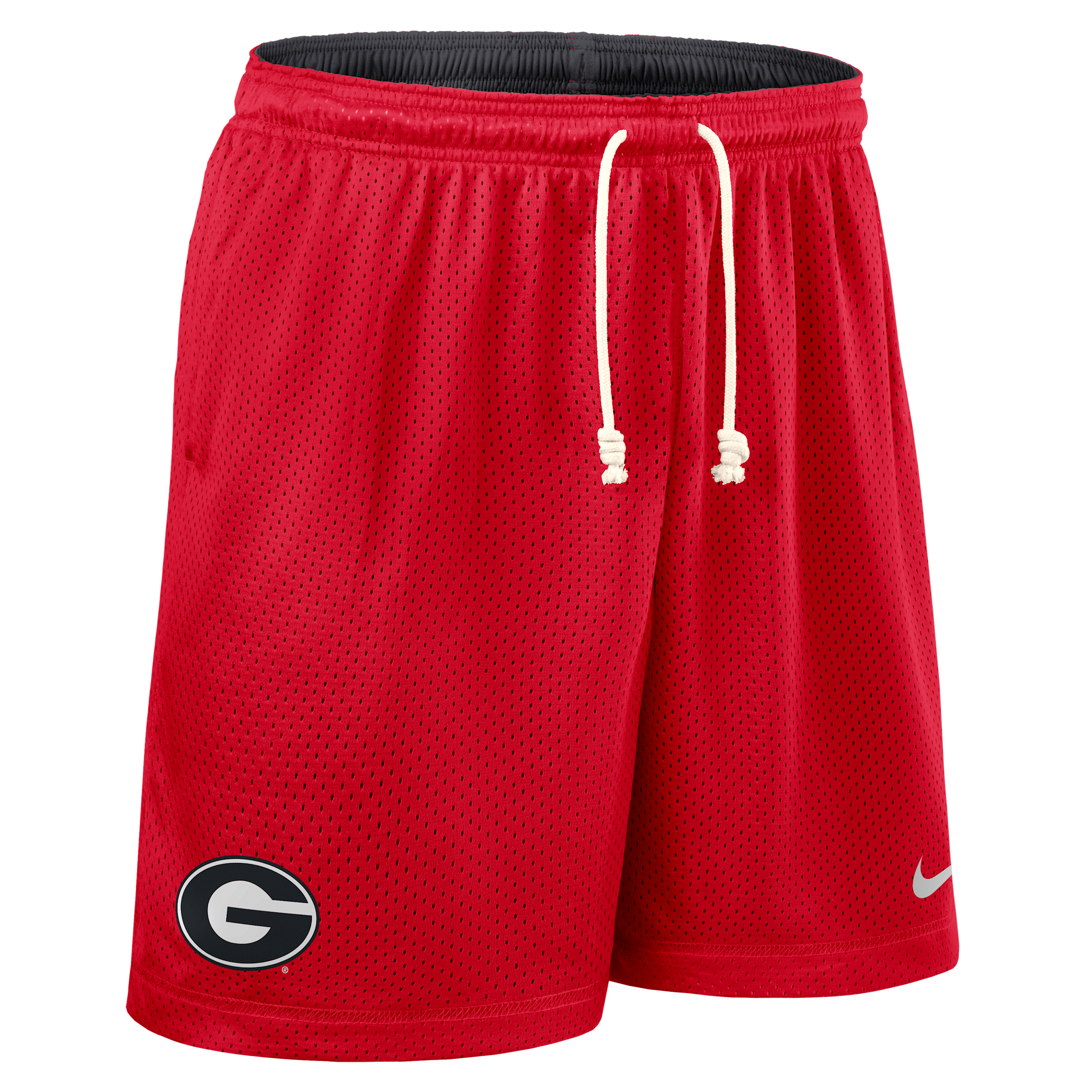 Nike Men's Red/Anthracite Georgia Bulldogs 2026 Sideline Standard Issue Reversible Dri-fit Shorts - Red, Anthracite