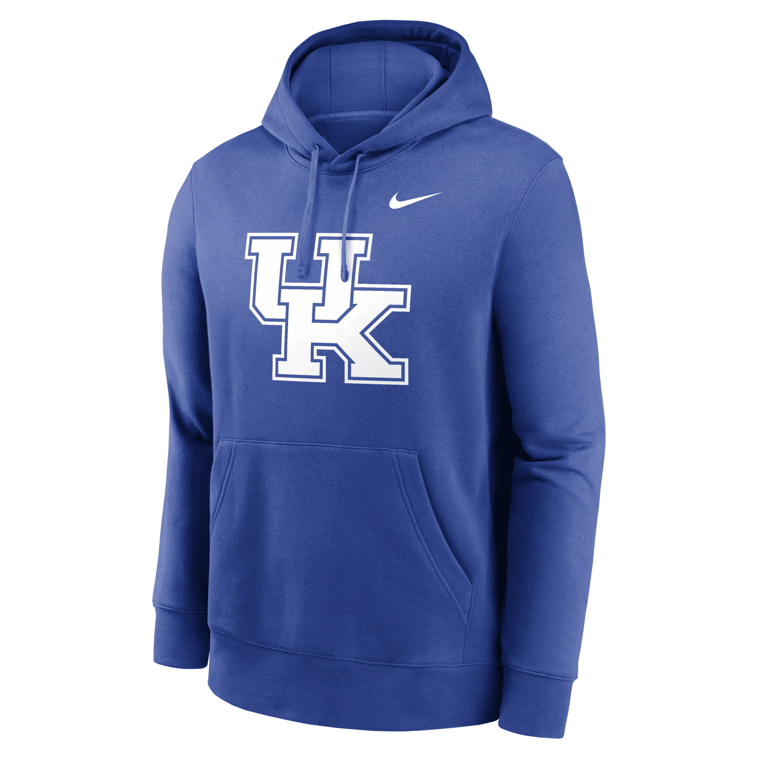 Shop Nike Kentucky Wildcats Primetime Evergreen Club Primary Logo  Men's College Pullover Hoodie In Blue