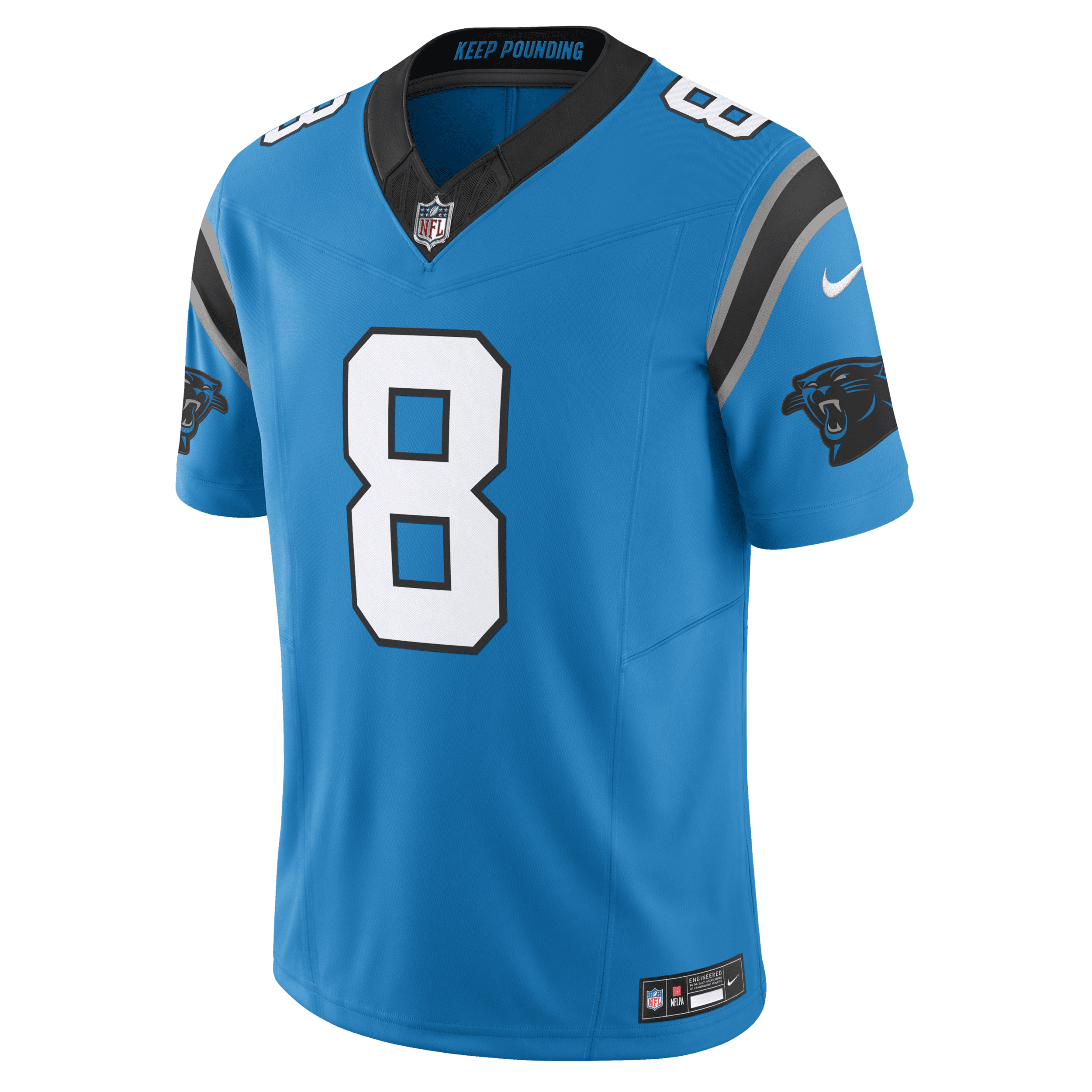 Jaycee Horn Carolina Panthers Nike Men's Dri-FIT NFL Limited Football Jersey in Blue | 31NM02PH9DF-JZ0