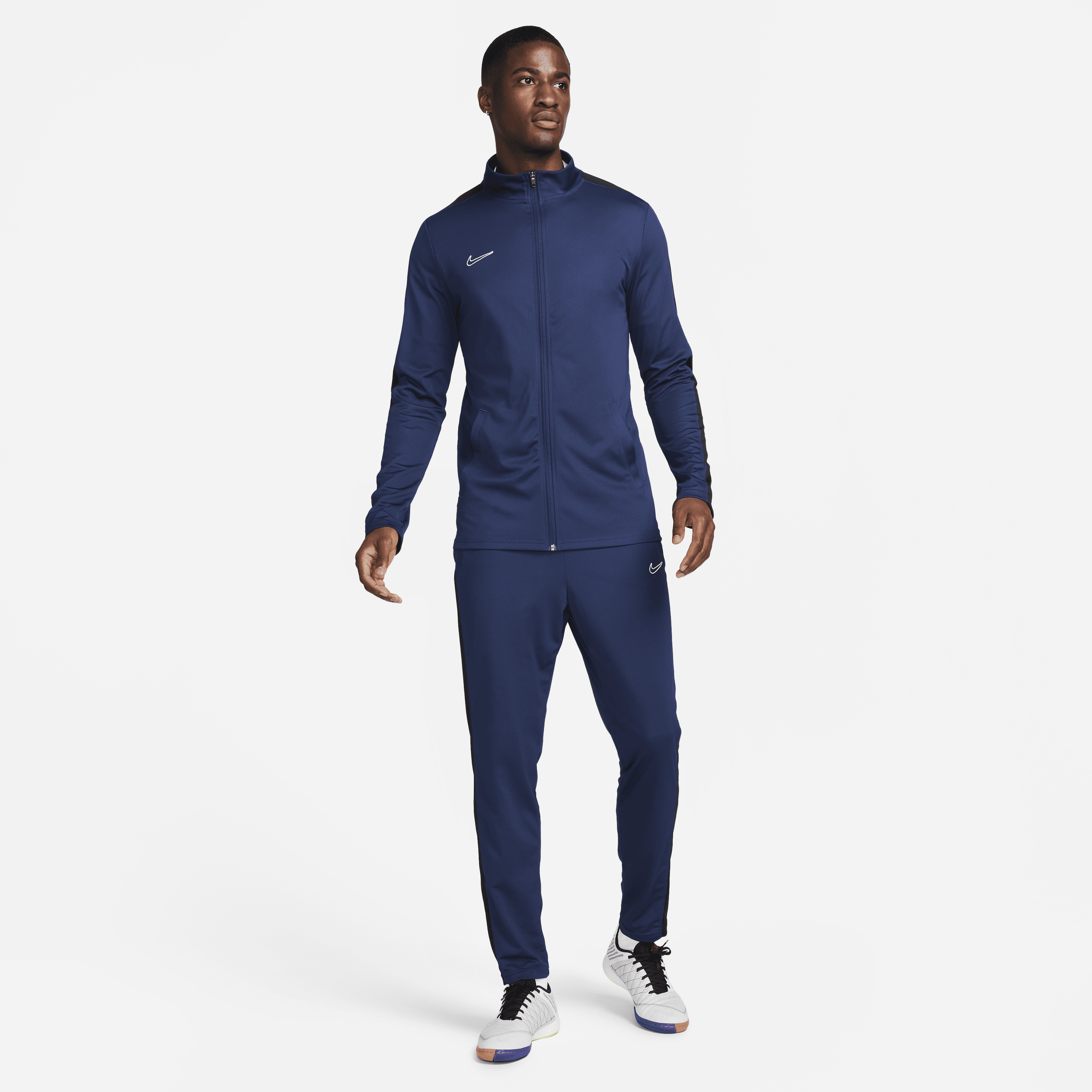 Nike Men's Academy Dri-fit Soccer Tracksuit In Blue