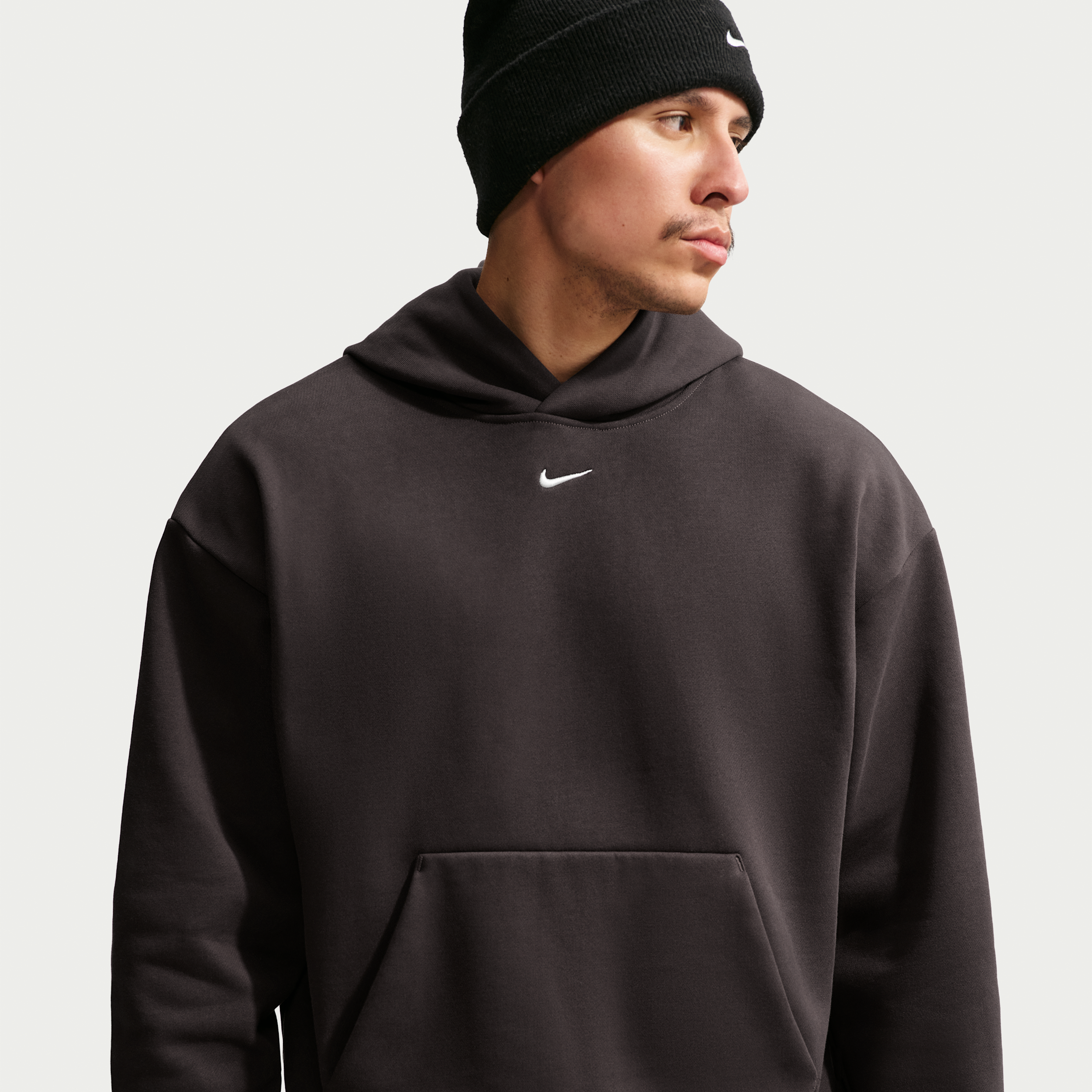 Nike Mens Solo Pullover Concept Hoodie - - Velvet Brown Size 3XL