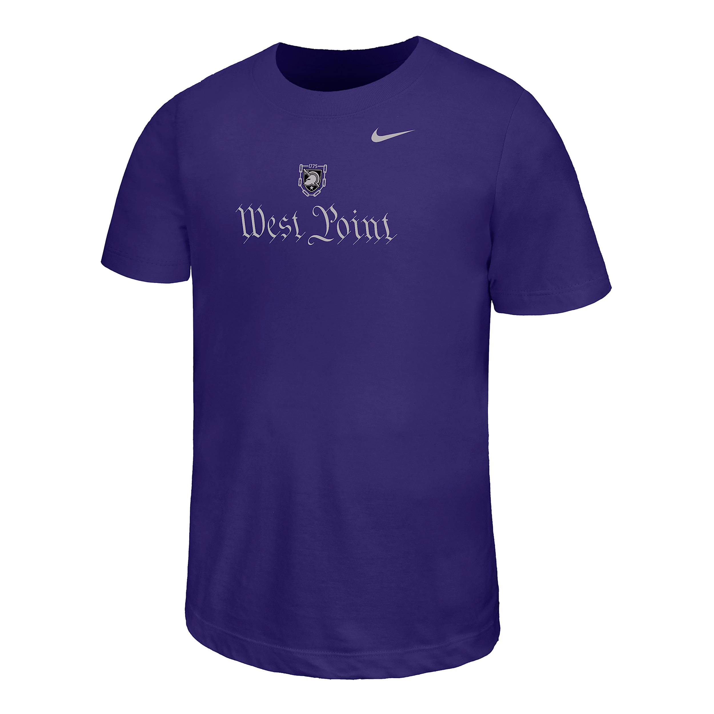 Army Westpoint Bid Kidsâ Nike Dri-FIT College T-Shirt in Purple | B21304WPST-PUR