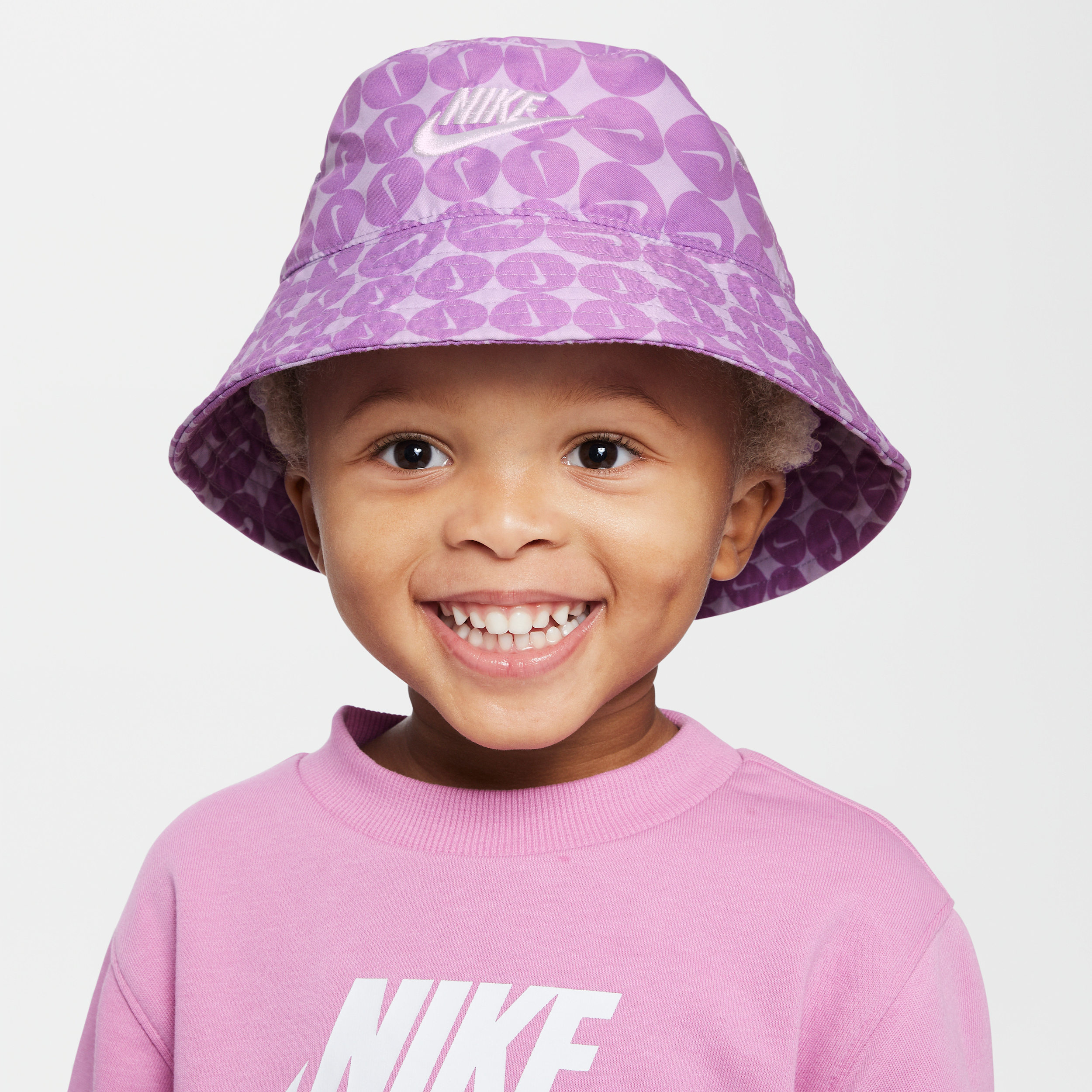 Nike Futura Upf 40+ Toddler Bucket Hat In Purple