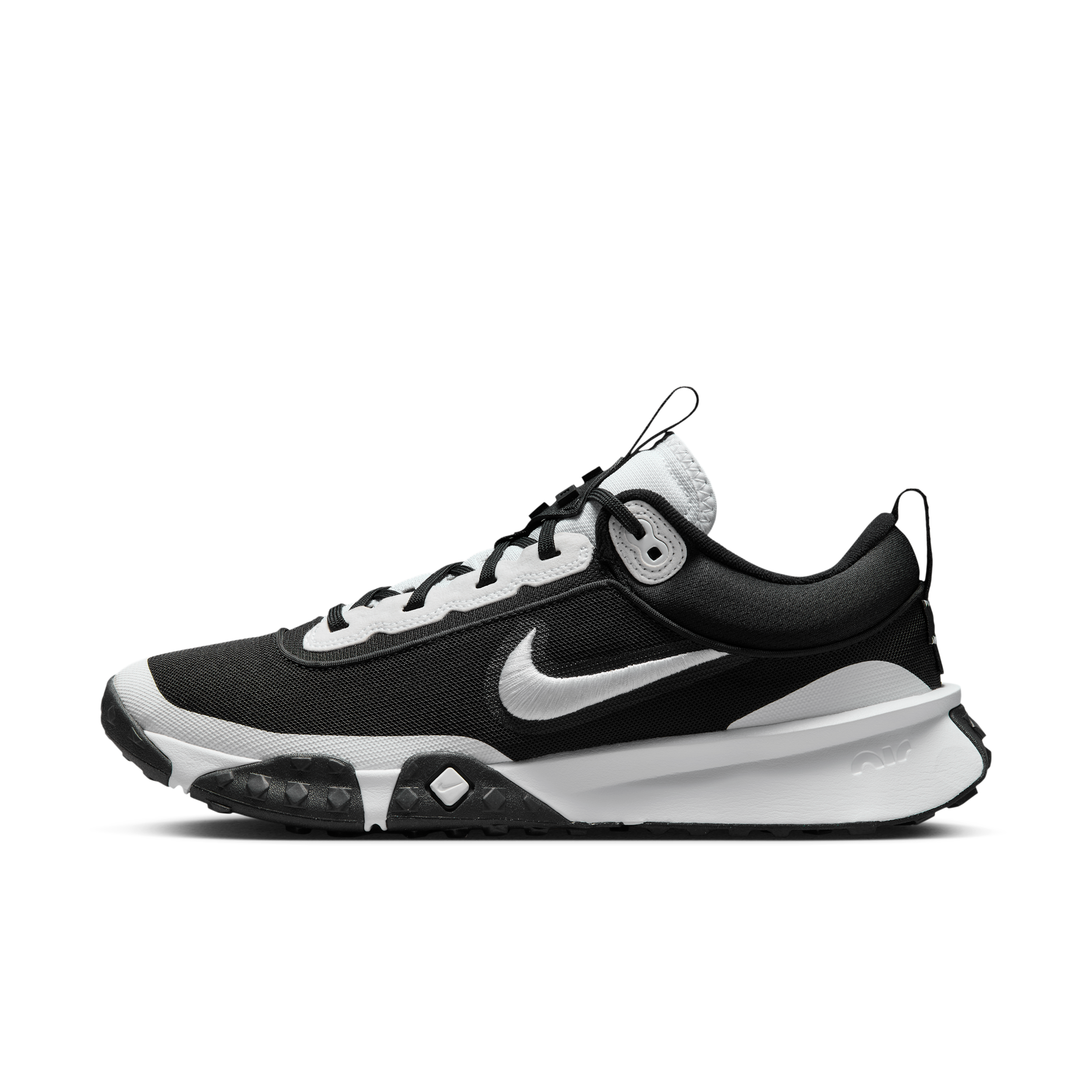 Nike Men's Air Diamond Varsity Turf Baseball Shoes in Black | DZ0502-004