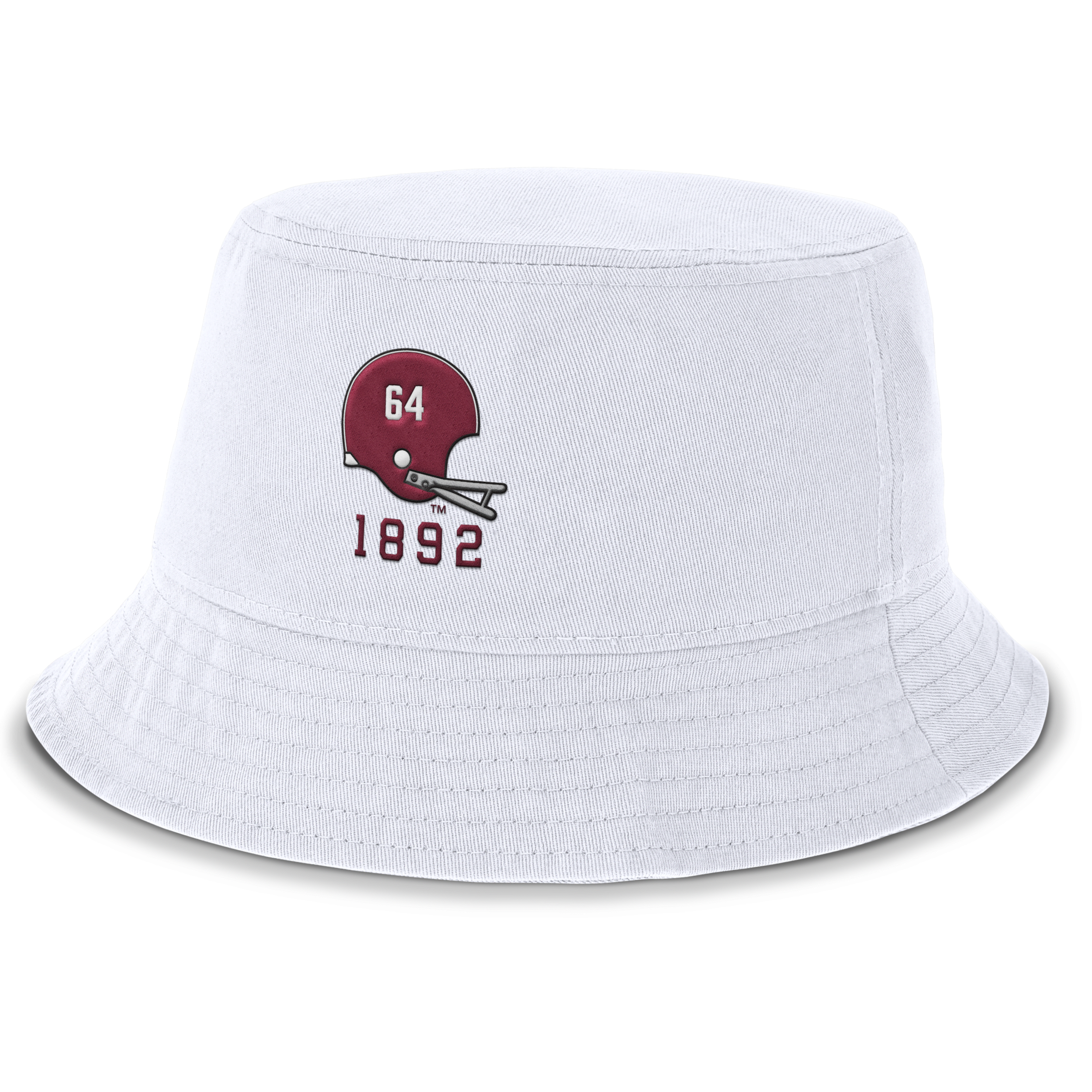 Nike Alabama Crimson Tide Legacy Apex Unisex College Bucket Hat In White