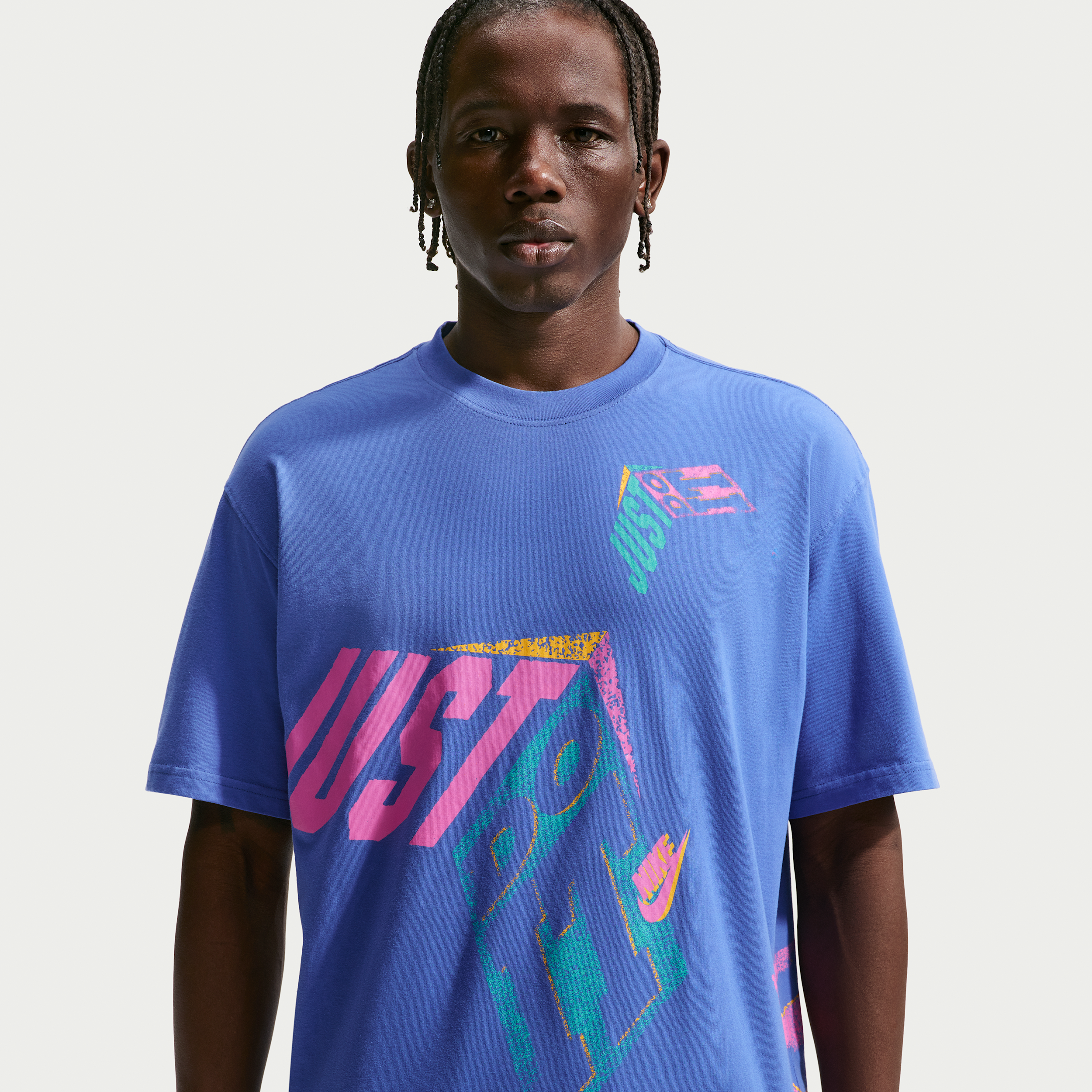 Men's Nike Sportswear Max90 T-Shirt in Blue | IQ1006-411