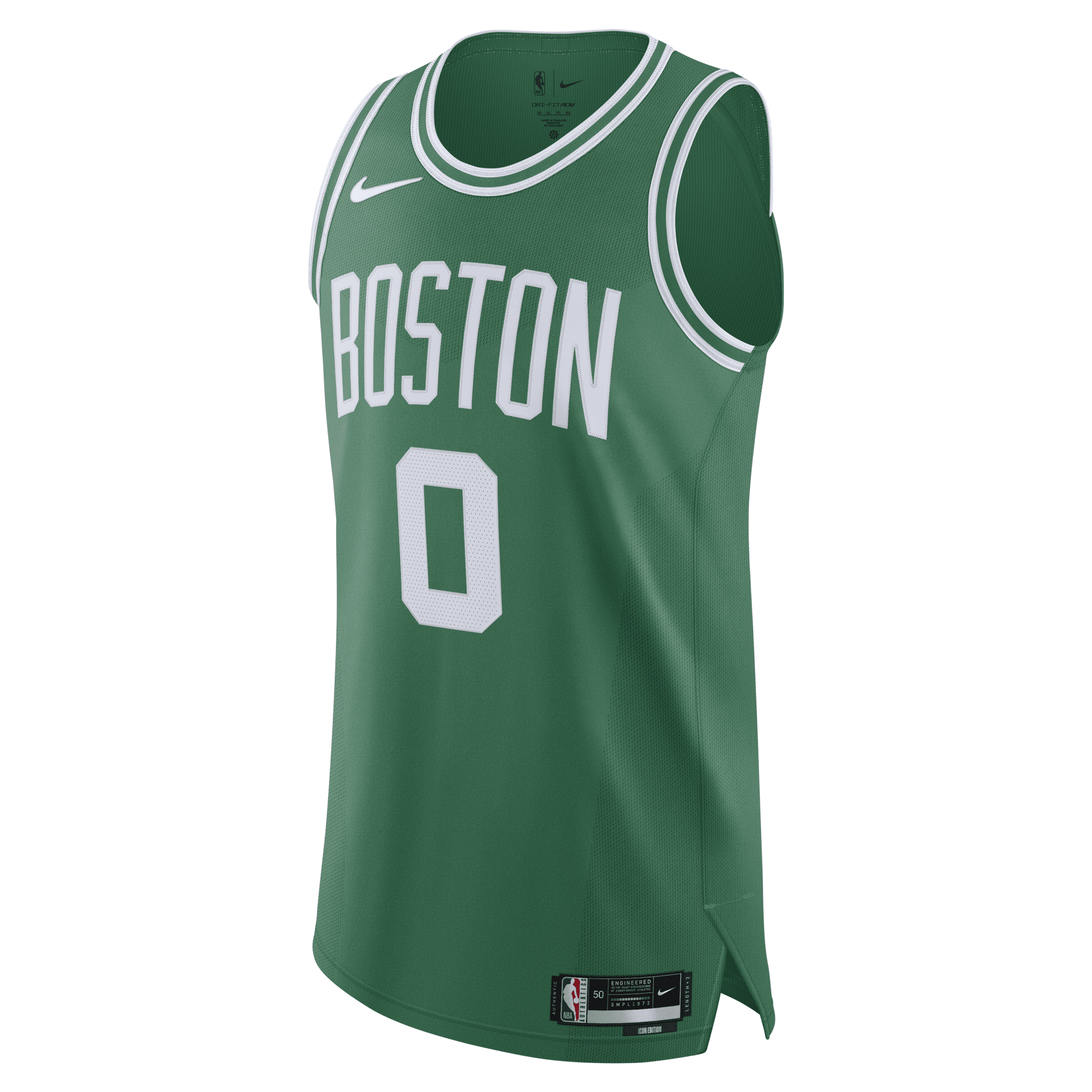 Jayson Tatum Celtics Icon Edition 2020 Nike Men's NBA Authentic Jersey in Green, Size: 44 | CW3437-313