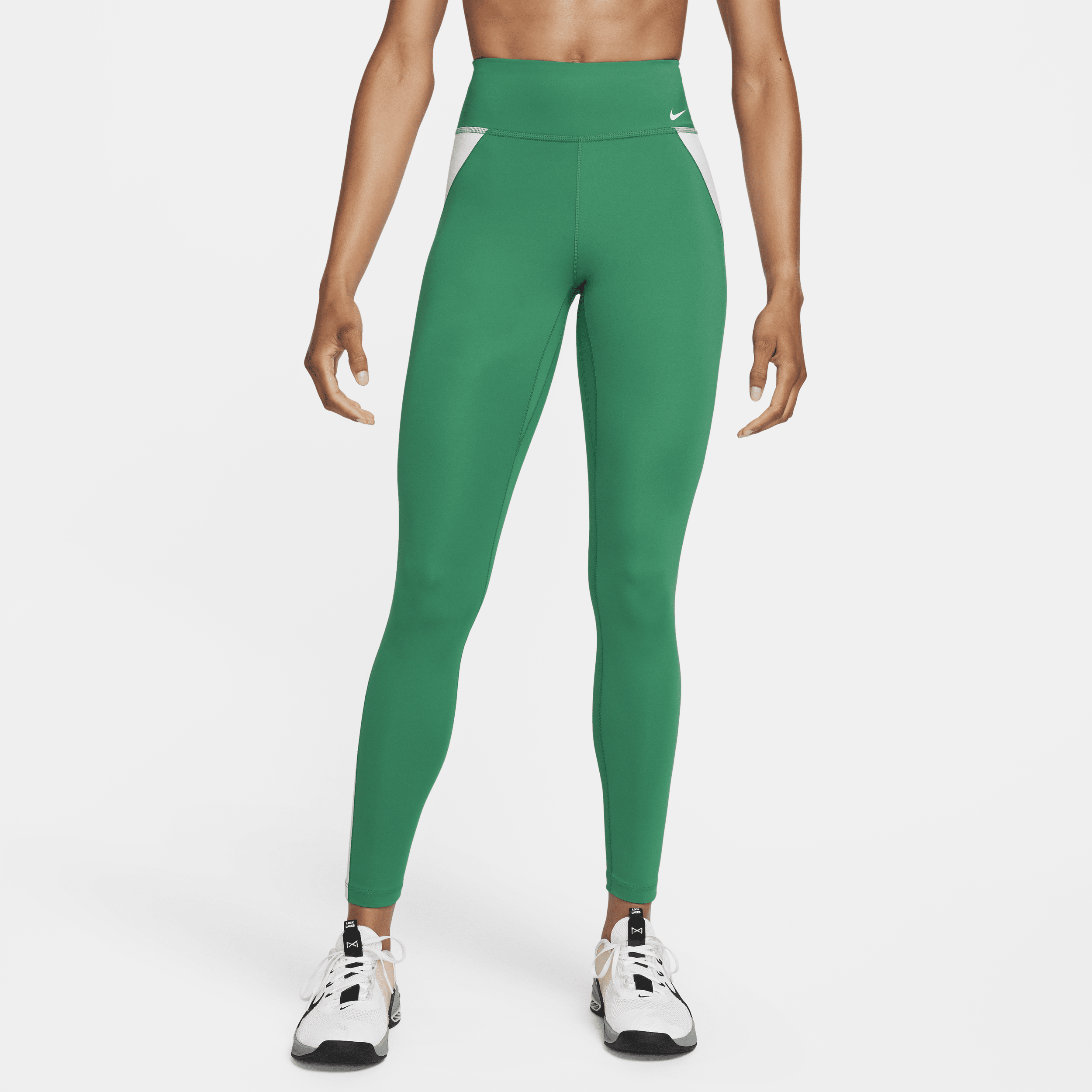 Nike Women's One Mid-rise Full-length Leggings In Green