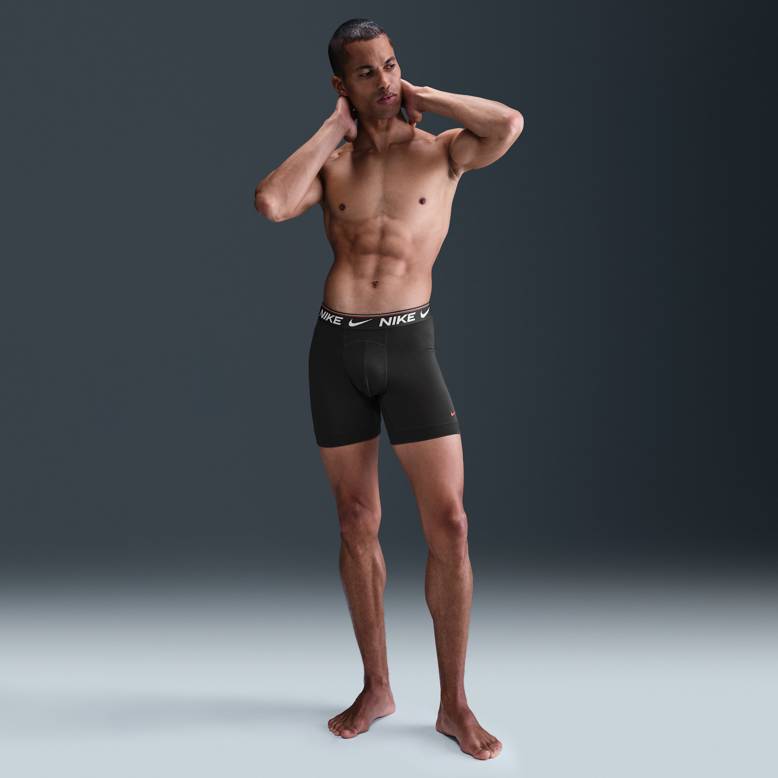 Nike Men's Dri-fit Ultra Comfort Boxer Briefs (3-pack) In Grey