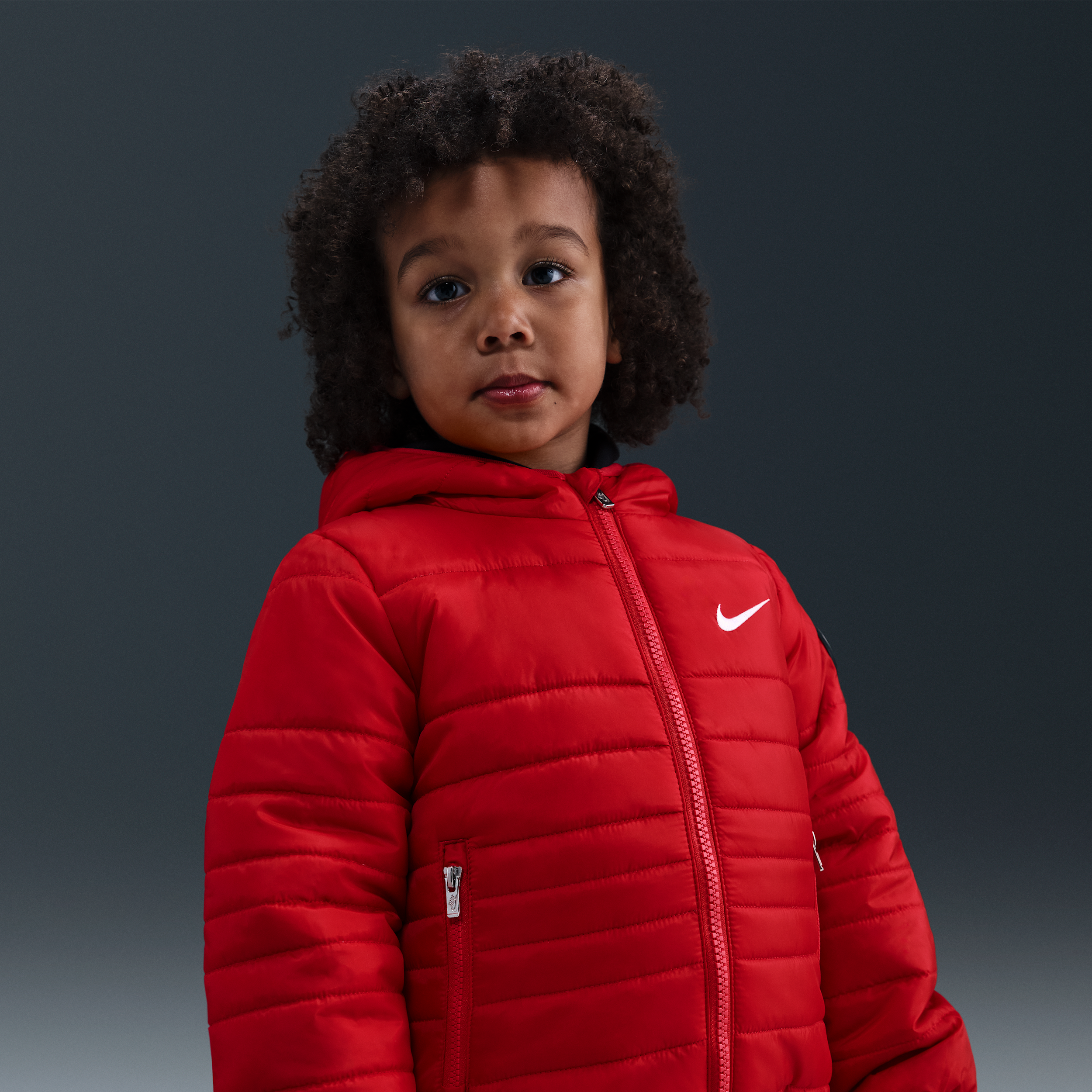 Nike Midweight Fill Jacket Toddler Jacket In Red